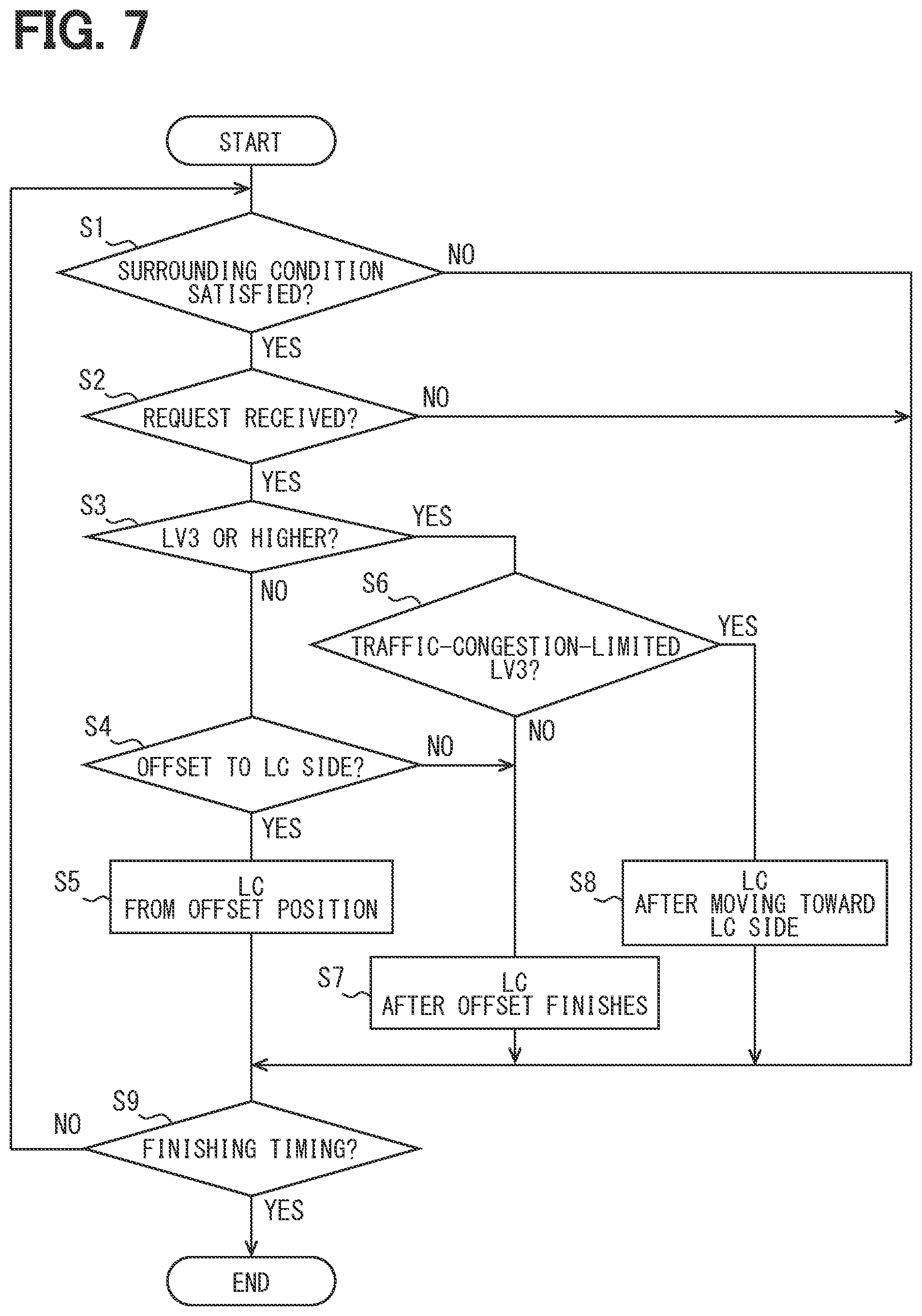 Patent US12472950 Figure 5 – Control device for vehicle and control method for vehicle
