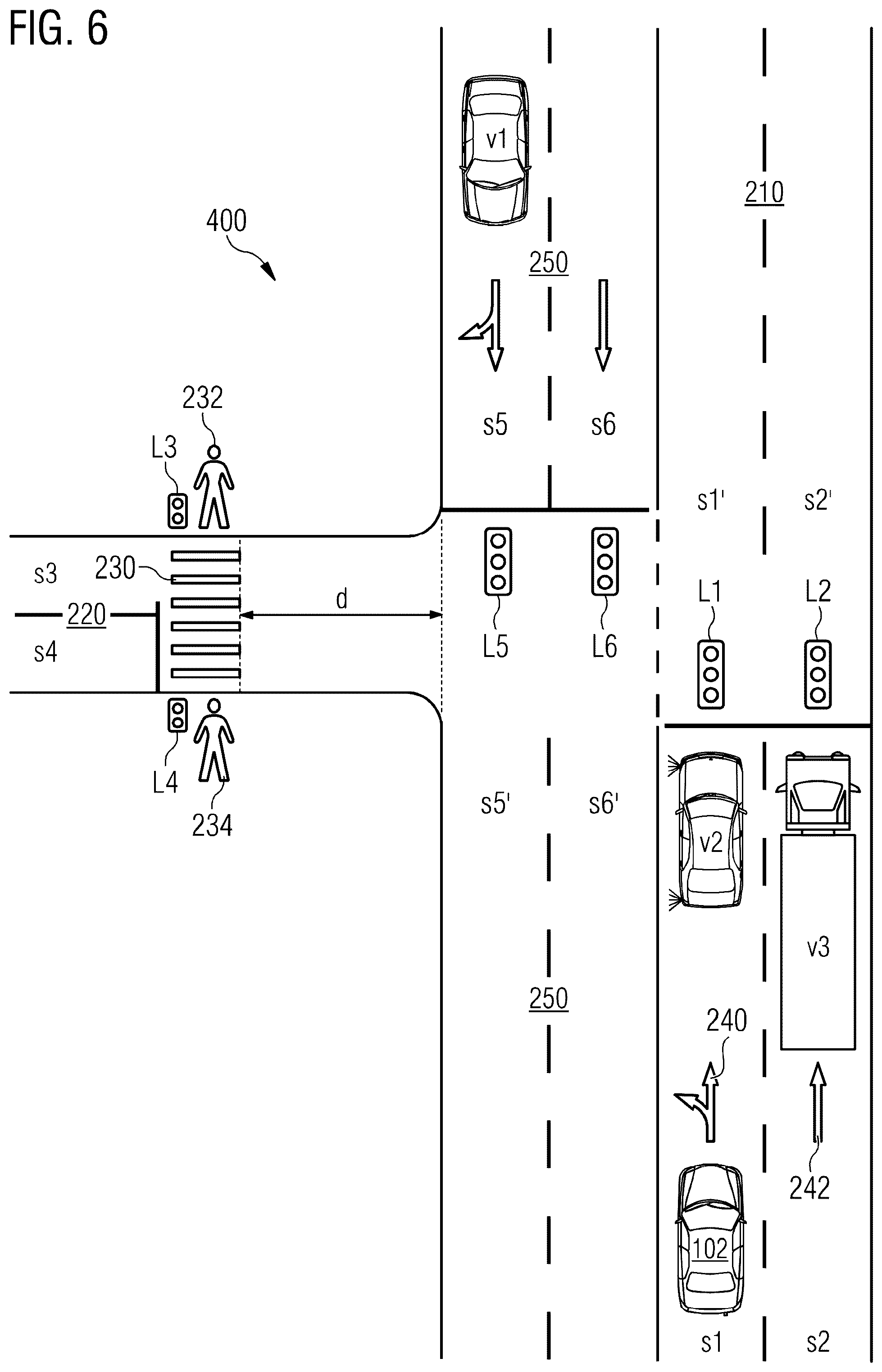 Patent US12472953 Figure 6 – Device and method for determining a lane change recommendation for a vehicle