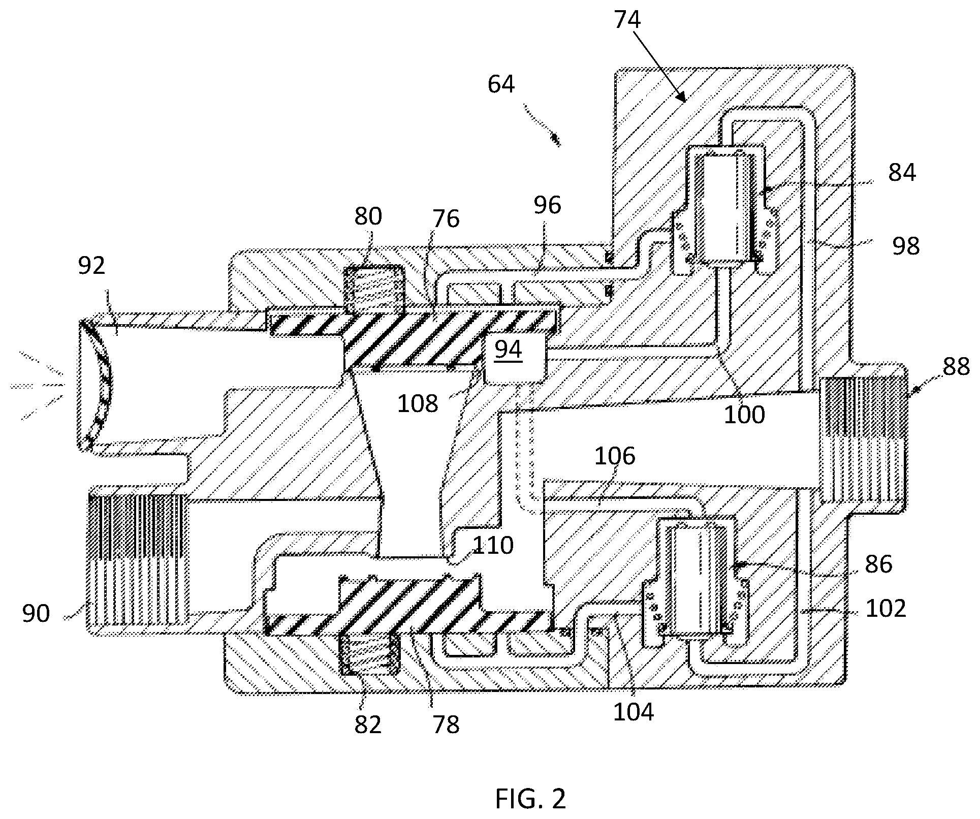 Patent US12472962 Figure 2 – System and method for testing vehicle brake and steering systems