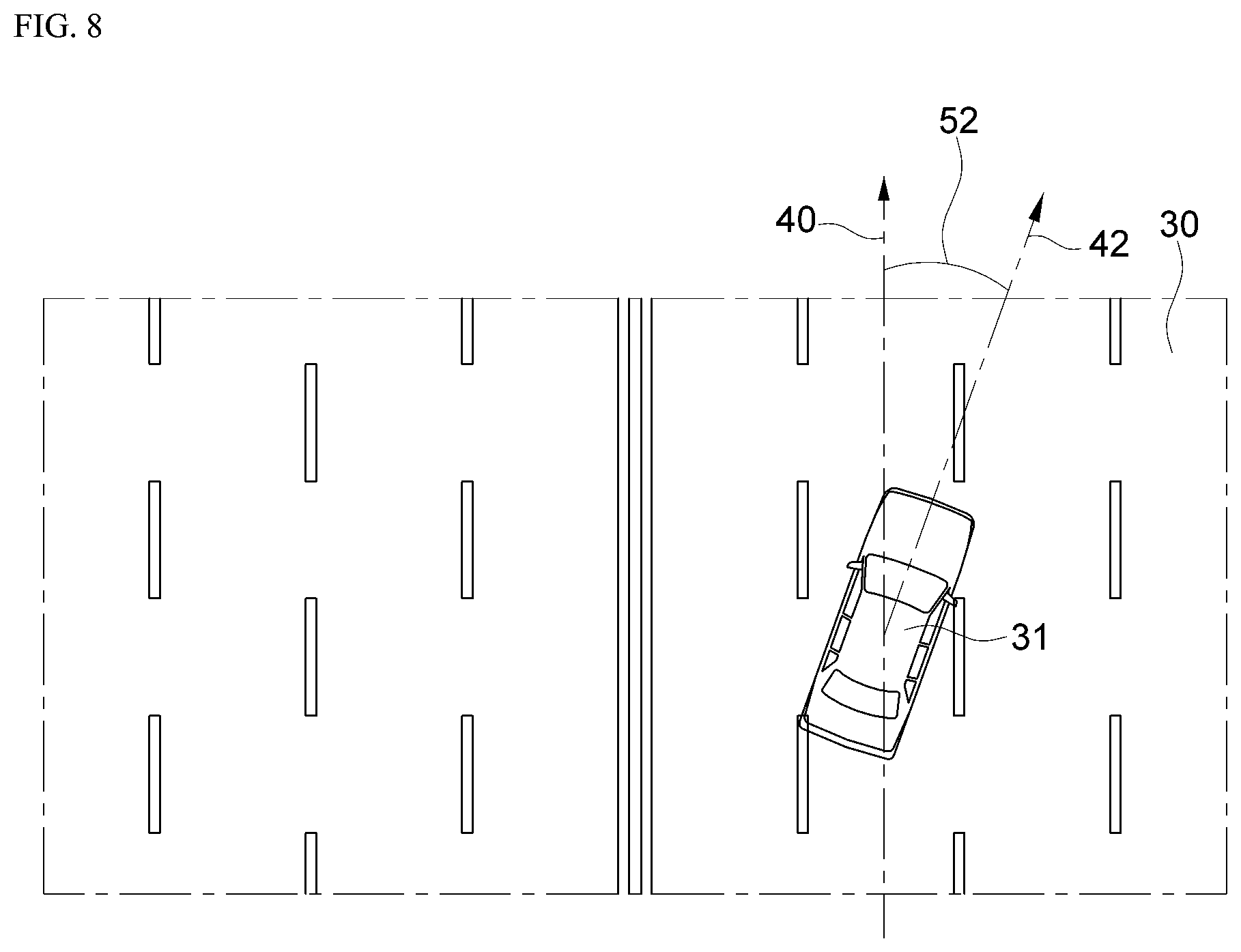 Patent US12472963 Figure 8 – Method and apparatus of correcting steering of driving vehicle associated with autonomous driving