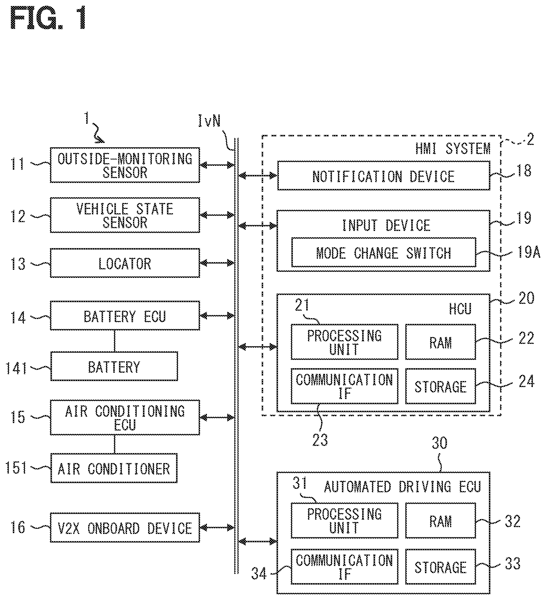 Patent US12472969 Figure 1 – Vehicle notification for decrease in the residual fuel/energy