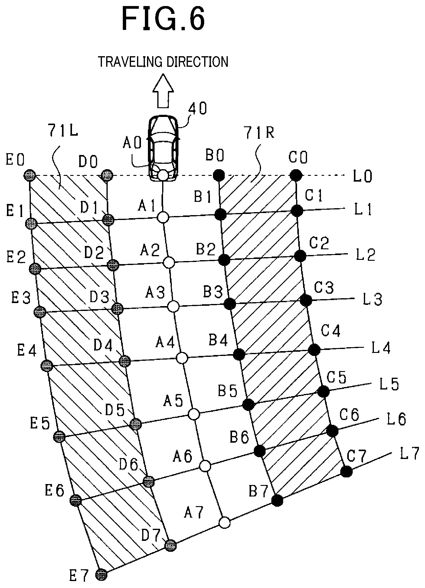 Patent US12472971 Figure 5 – Driving assistance device