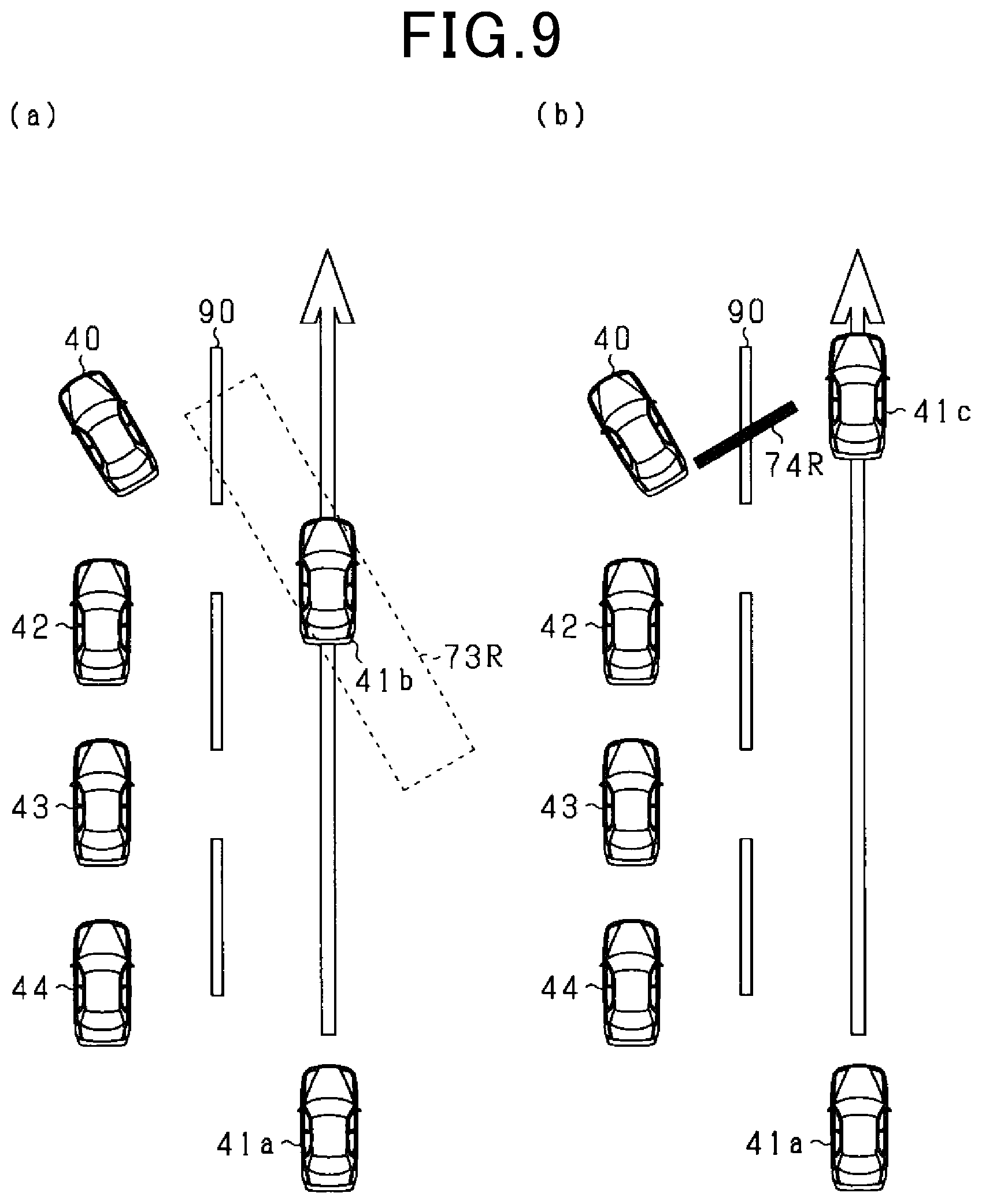 Patent US12472971 Figure 8 – Driving assistance device