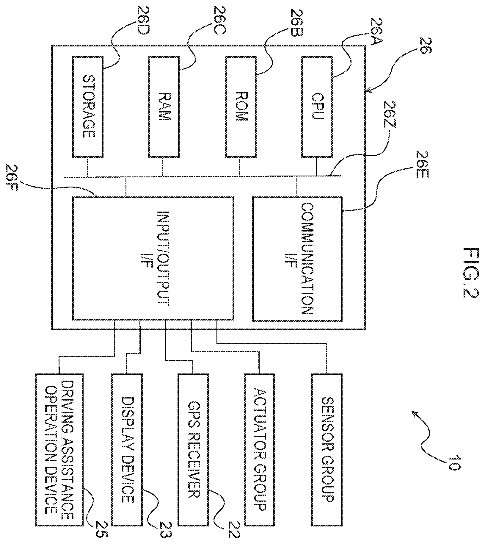 Patent US12472972 Figure 2 – Vehicle control device, vehicle control method, non-transitory storage medium