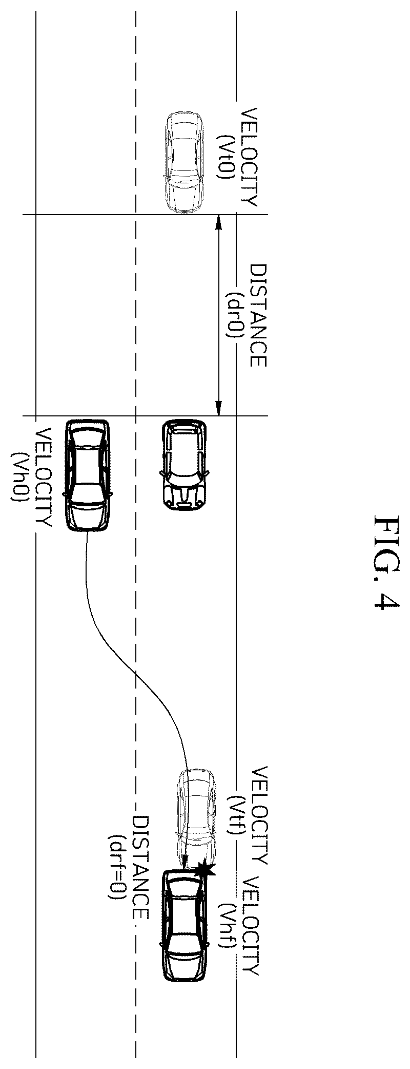 Patent US12472974 Figure 9 – Vehicle collision avoidance system and method
