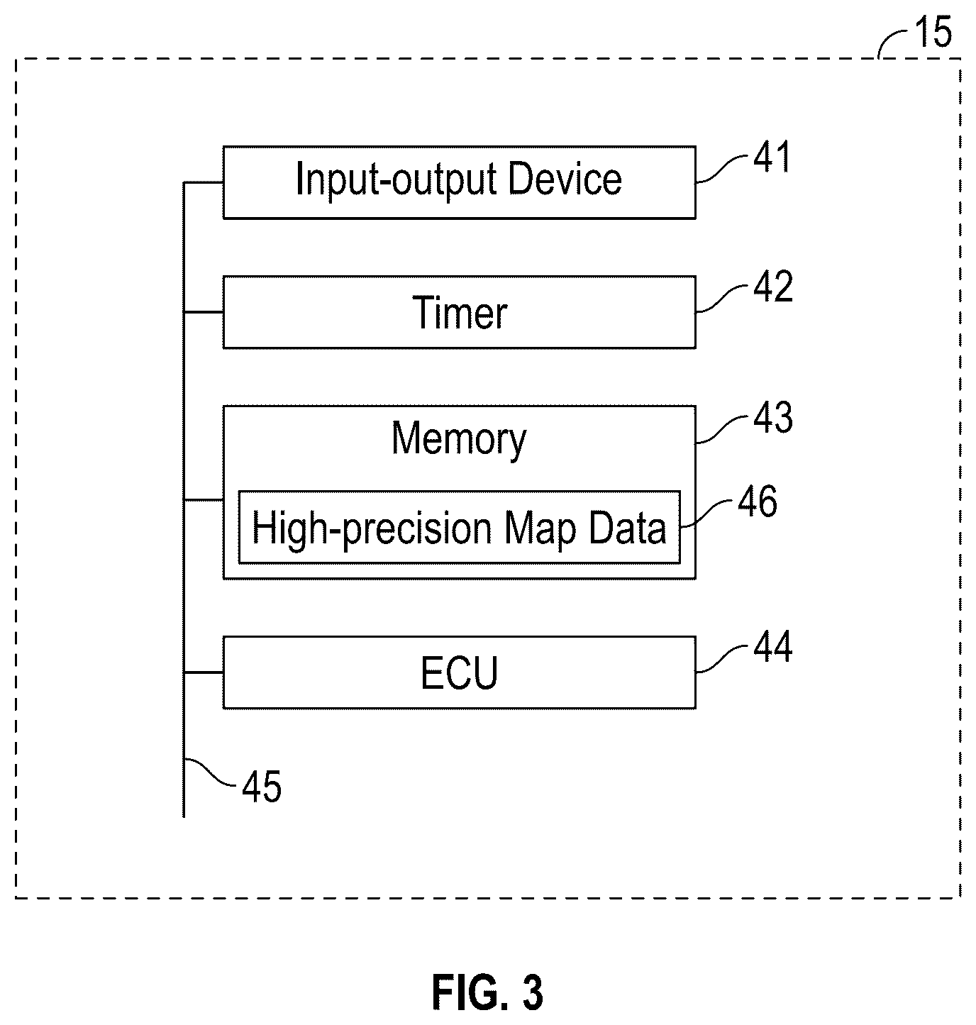Patent US12472977 Figure 3 – Vehicle position generation apparatus, vehicle, and server