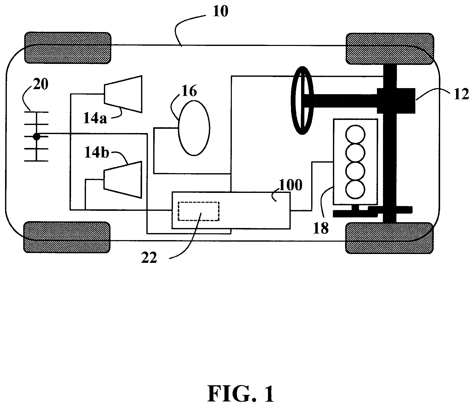 Patent US12472981 Figure 1 – Systems and methods for decision making for autonomous vehicles