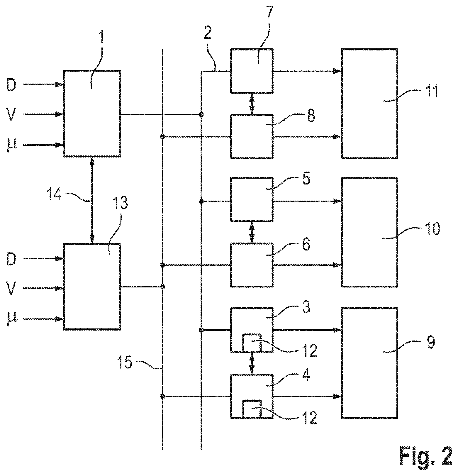 Patent US12472986 Figure 2 – Method for the automated driving of a motor vehicle, and automated motor vehicle