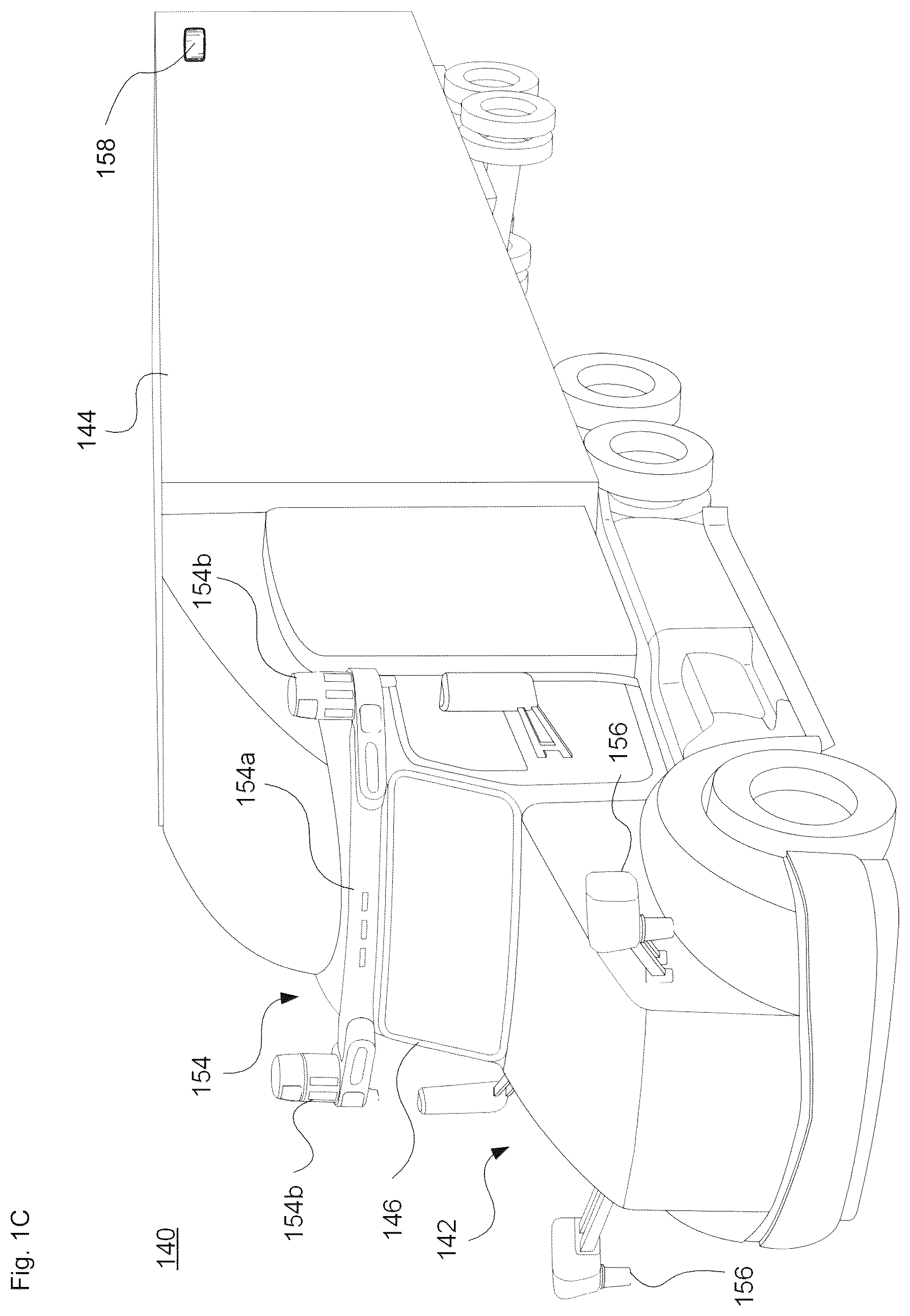Patent US12472987 Figure 3 – Pick-up and drop-off signals for managing double parking obstruction