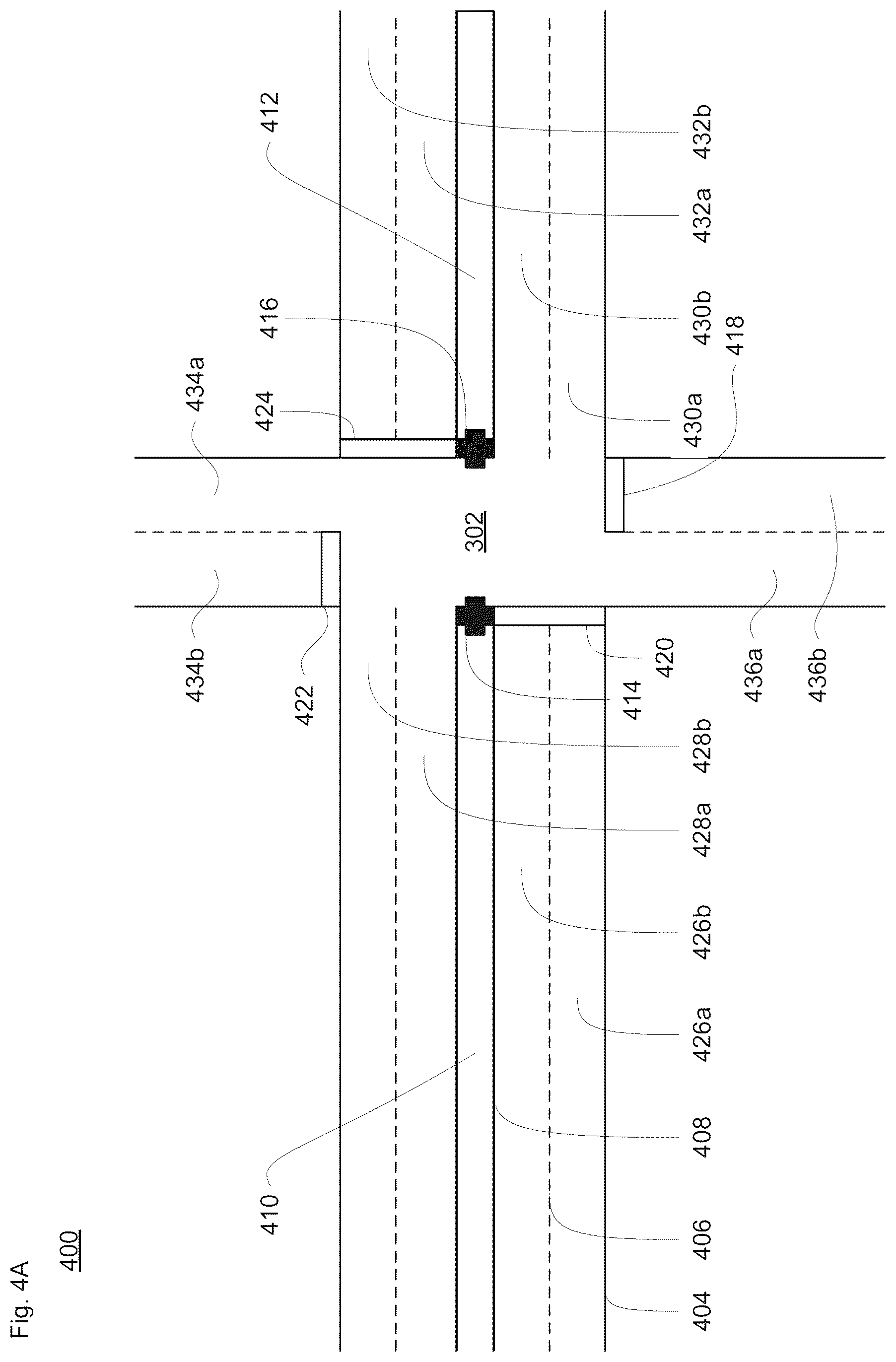 Patent US12472987 Figure 9 – Pick-up and drop-off signals for managing double parking obstruction
