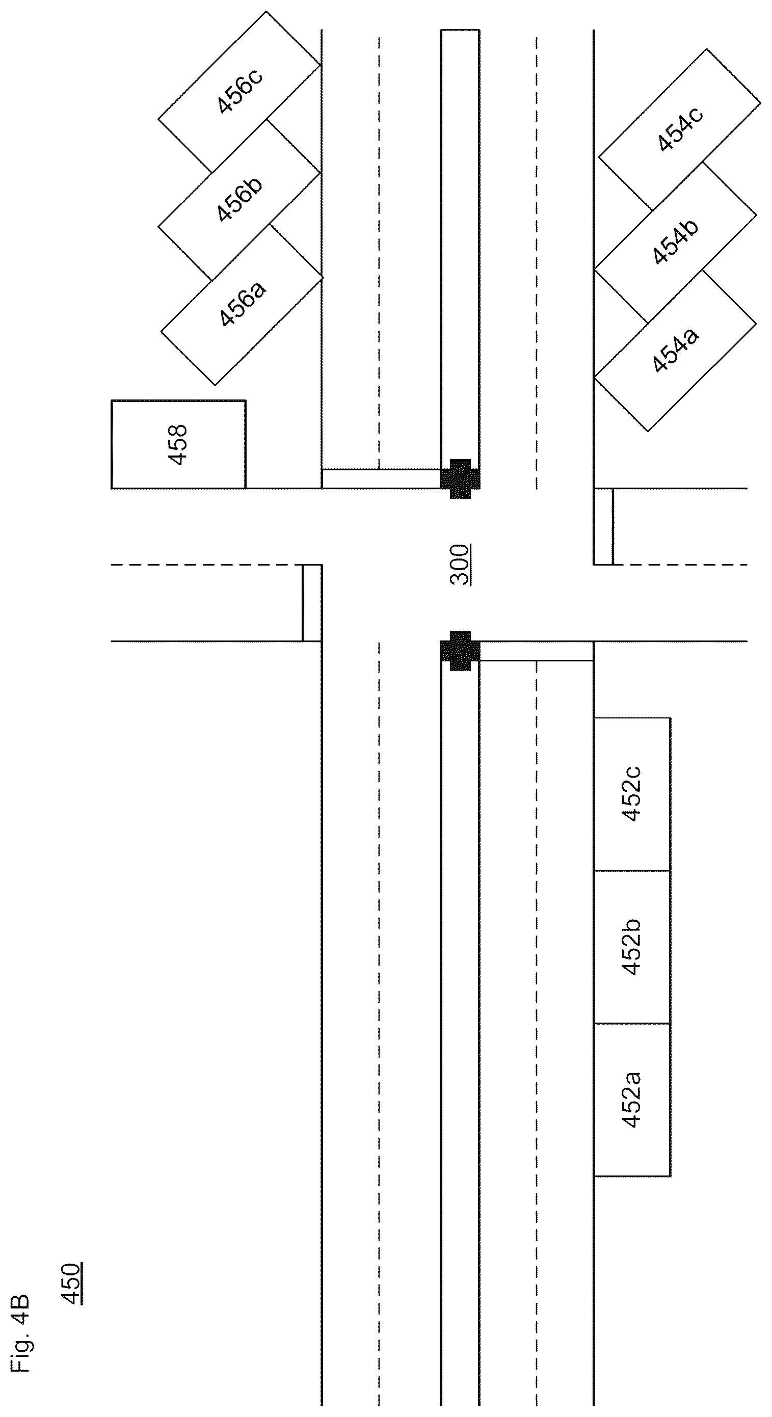 Patent US12472987 Figure 10 – Pick-up and drop-off signals for managing double parking obstruction