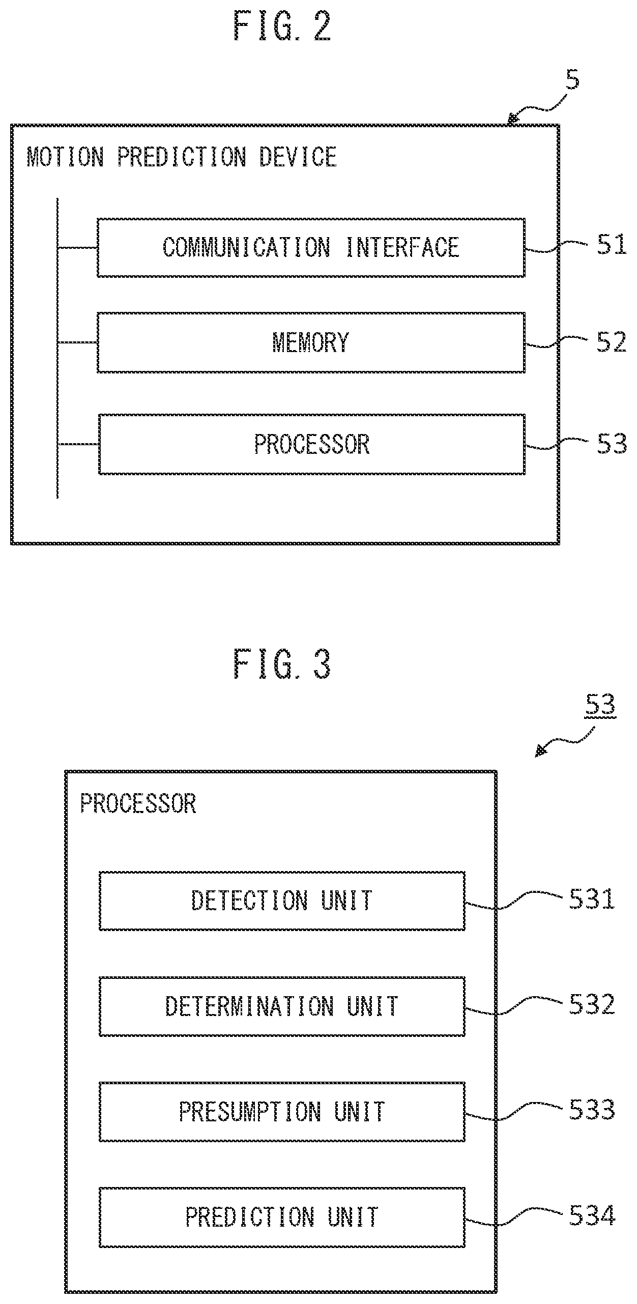 Patent US12472989 Figure 2 – Motion prediction device and motion prediction method