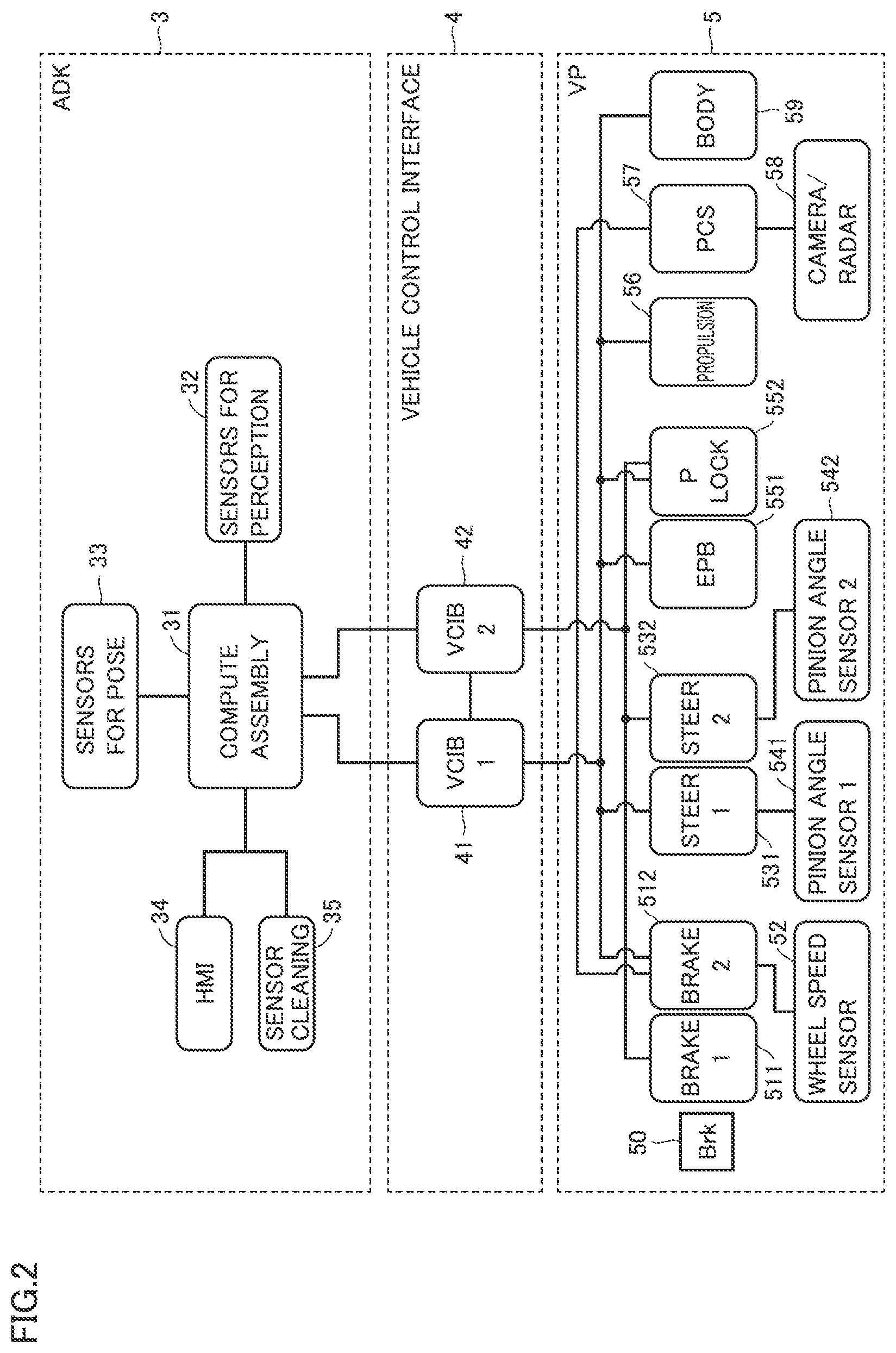 Patent US12472993 Figure 2 – Vehicle