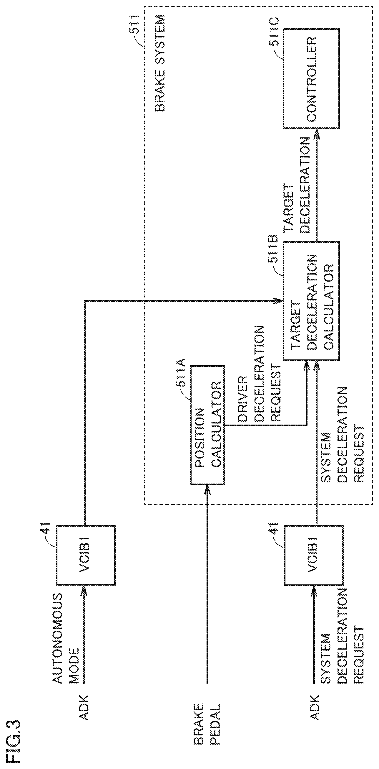 Patent US12472993 Figure 3 – Vehicle