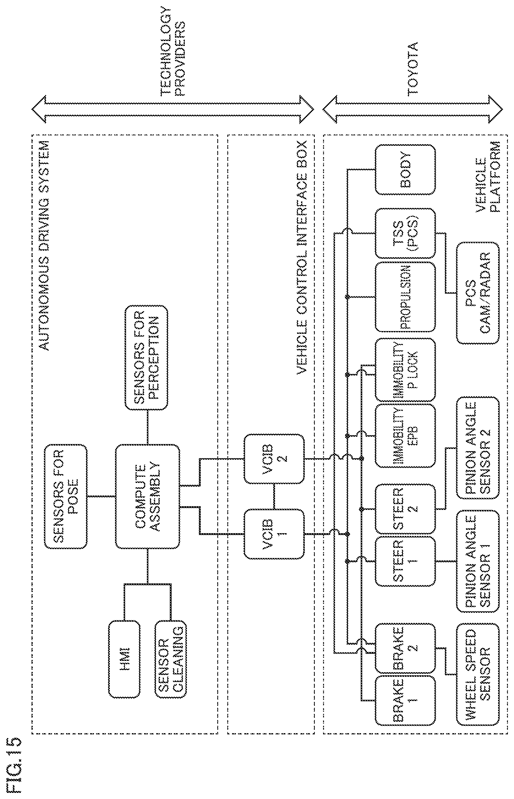 Patent US12472993 Figure 15 – Vehicle