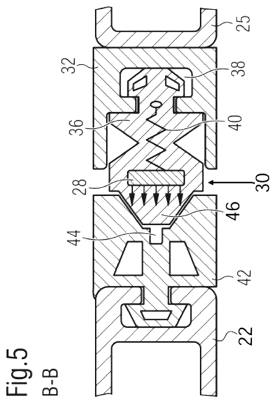 Patent US12472995 Figure 3 – Active sealing/locking using the constriction principle