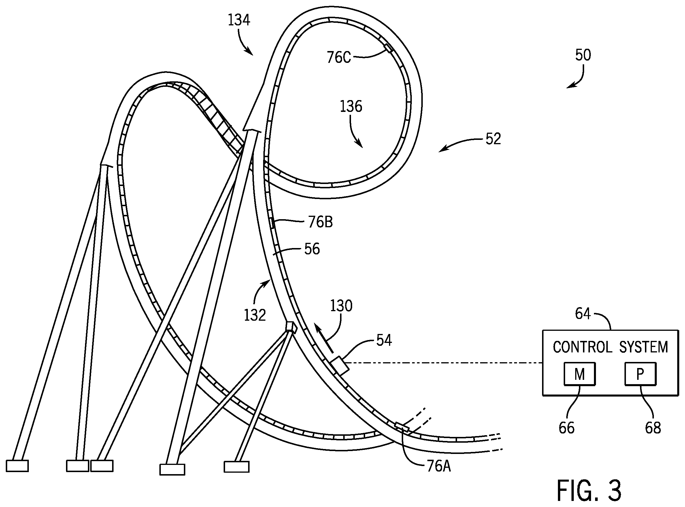 Patent US12472999 Figure 3 – Systems and methods for inspecting an amusement park attraction system