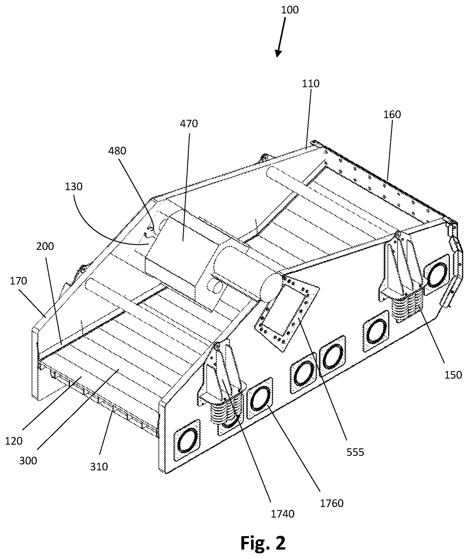 Patent US12479008 Figure 2 – Vibratory screens