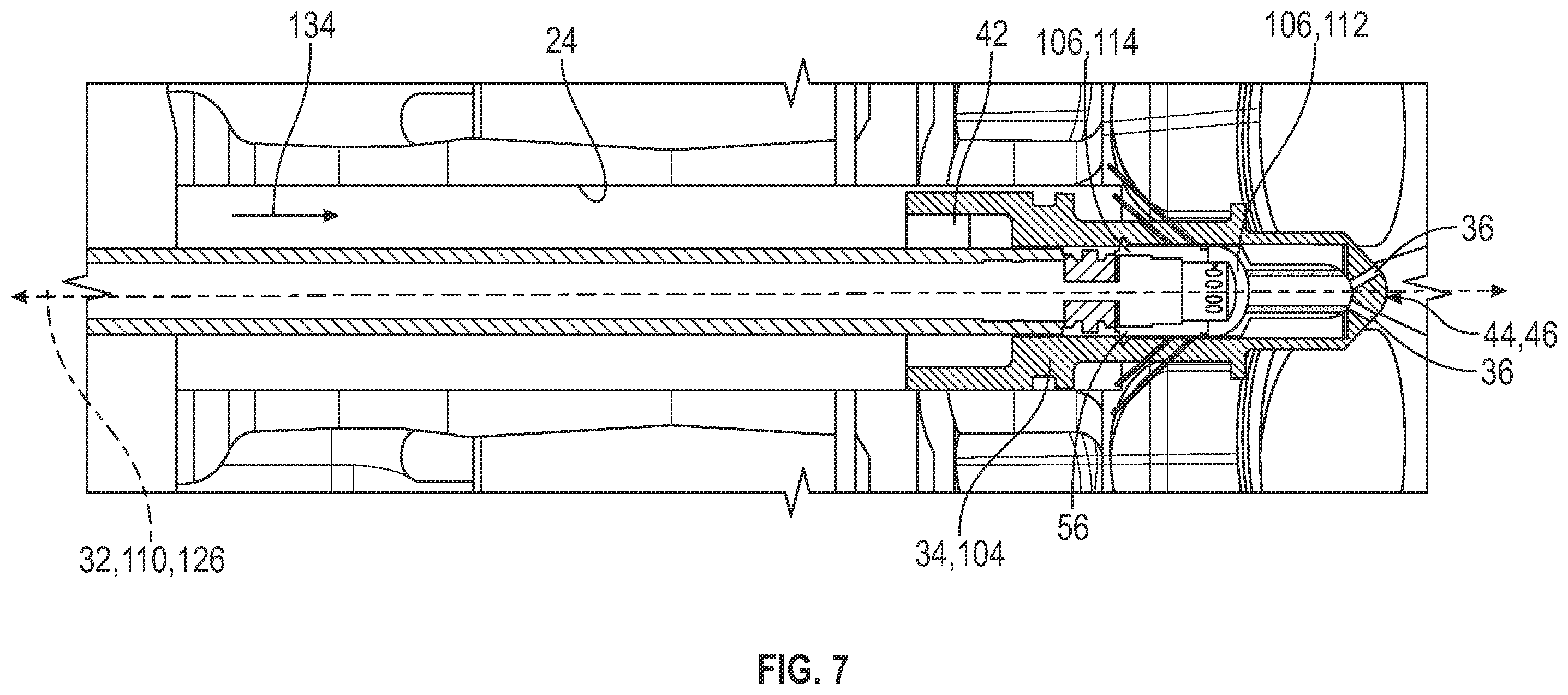 Patent US12479013 Figure 6 – Tooling assembly for cleaning a cylinder head using pressurized fluid and a method for the same