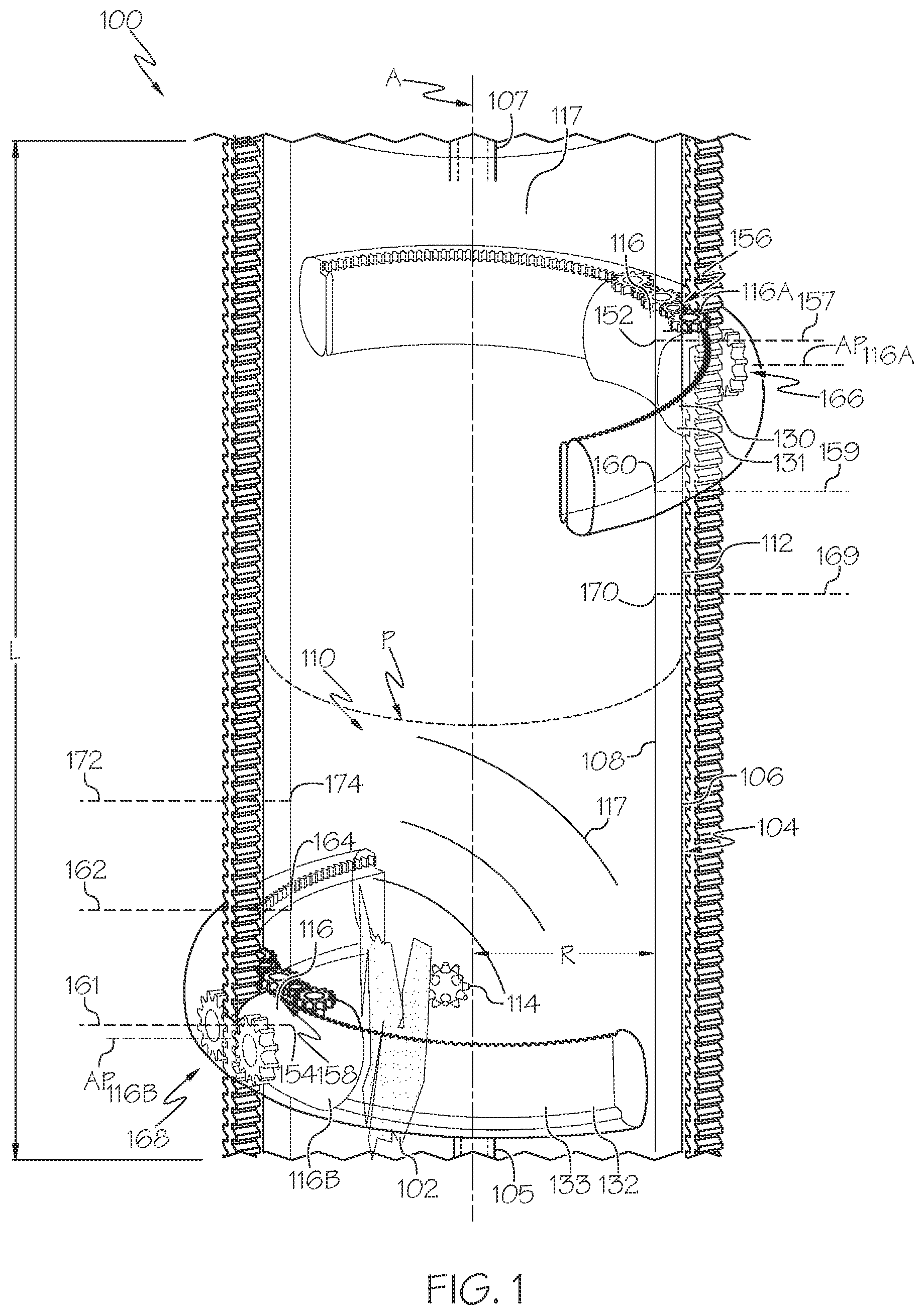Patent US12479014 Figure 1 – Systems and processes for chemical processing