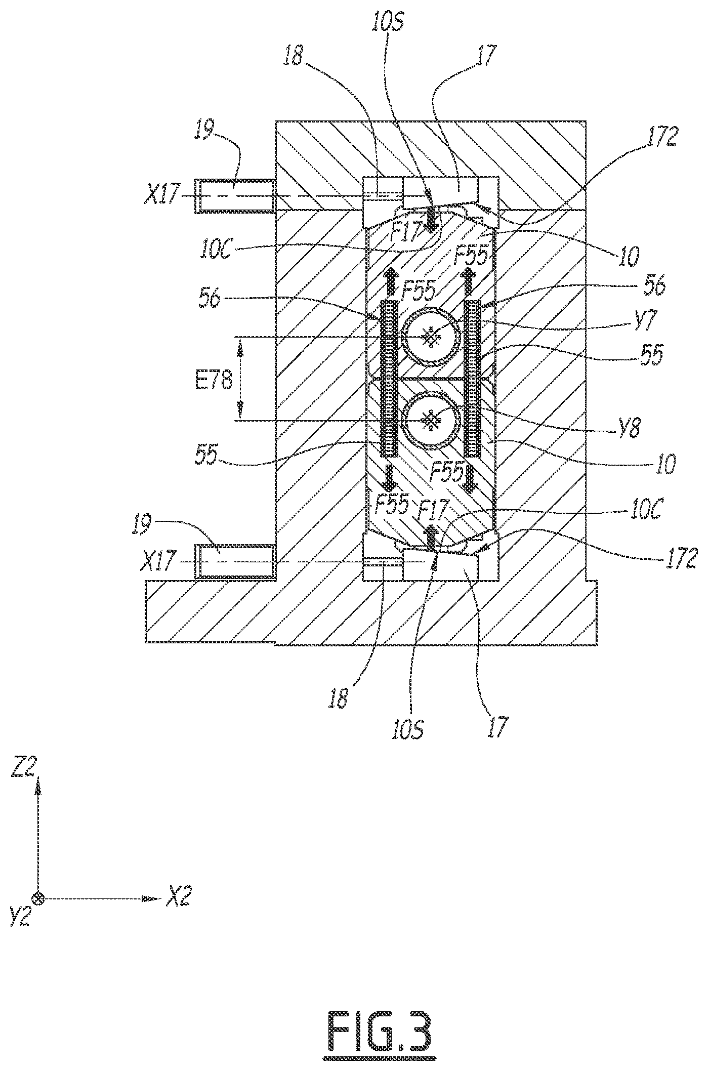 Patent US12479017 Figure 3 – Billet rolling mill equipped with a manipulator subassembly and method for controlling such a rolling mill