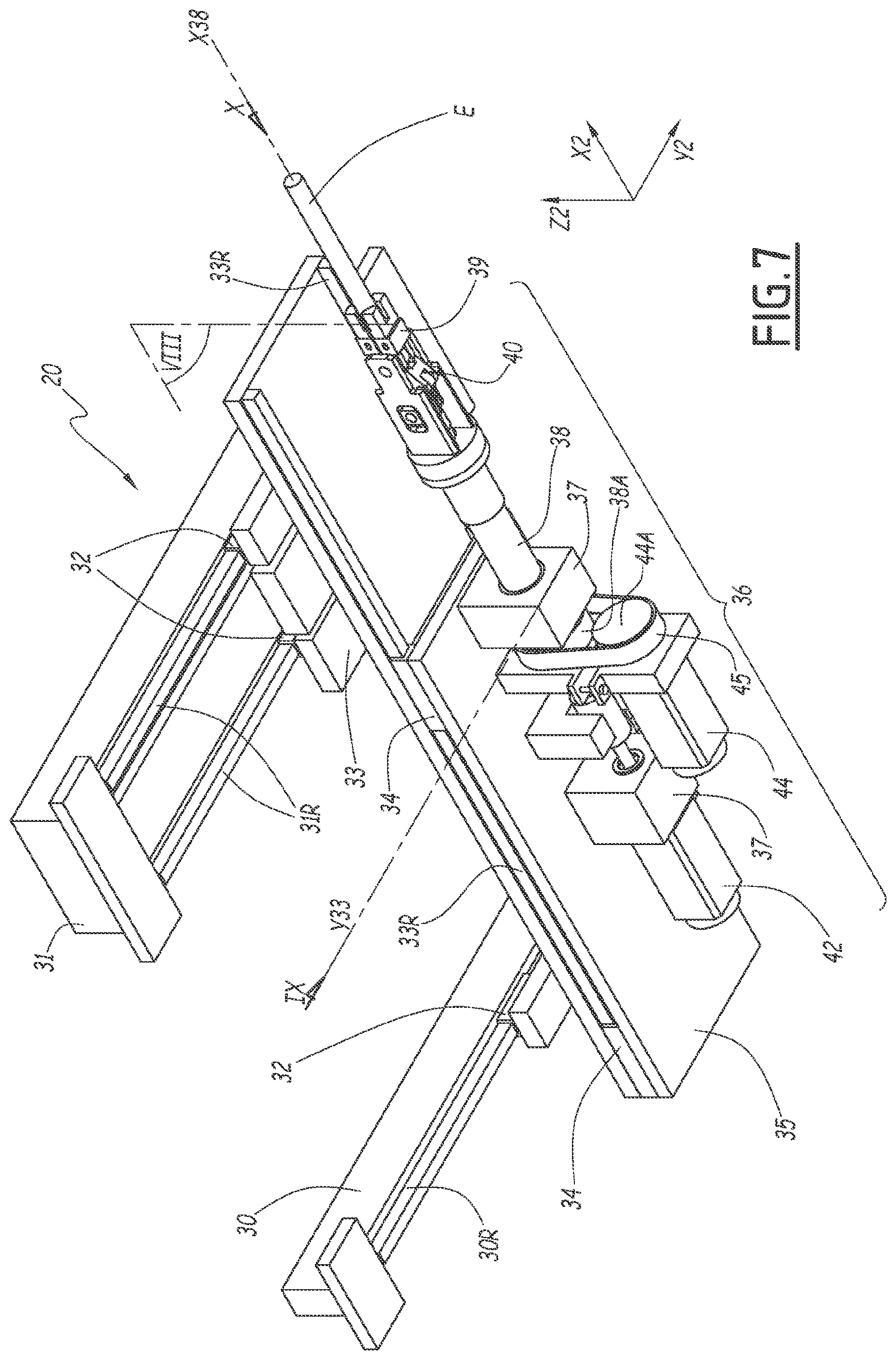 Patent US12479017 Figure 7 – Billet rolling mill equipped with a manipulator subassembly and method for controlling such a rolling mill