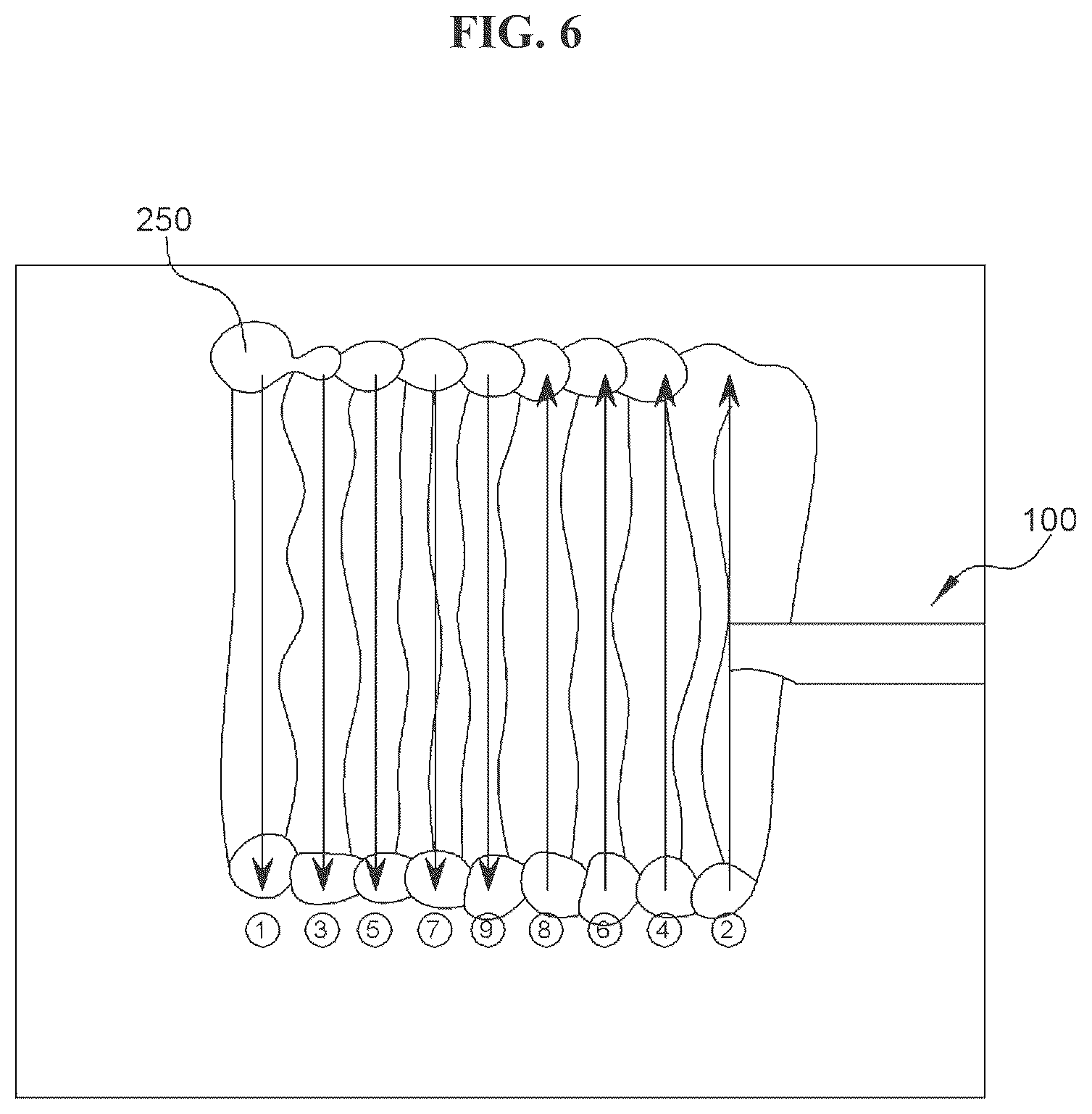 Patent US12479030 Figure 6 – Method for embedding optical fiber sensor in metal 3D printing structure, and metal 3D printing turbine blade having embedded optical fiber sensor manufactured by applying embedding method