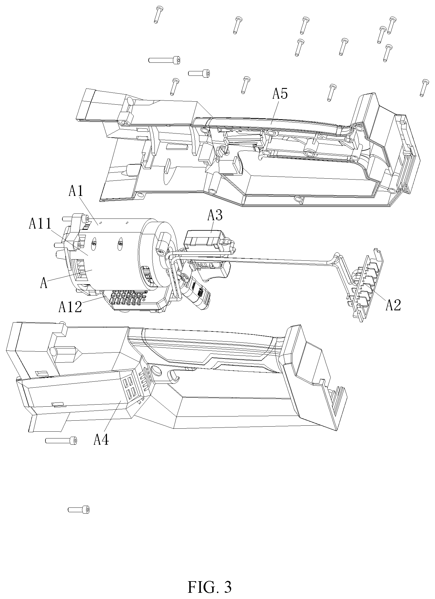 Patent US12479038 Figure 3 – Handheld lithium battery threading machine and threading method