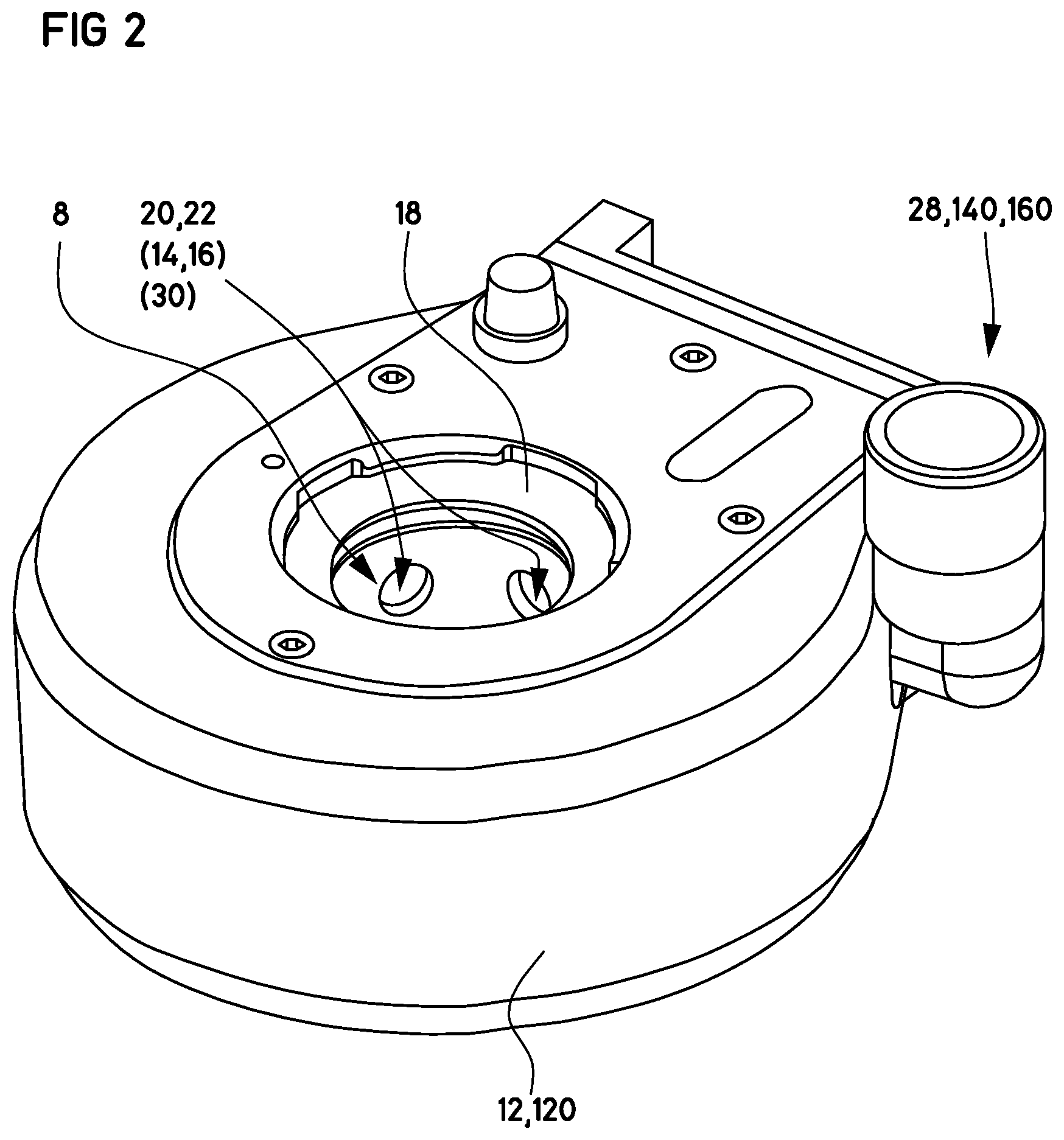 Patent US12479054 Figure 2 – Appliance for heat treatment and method for operating the appliance