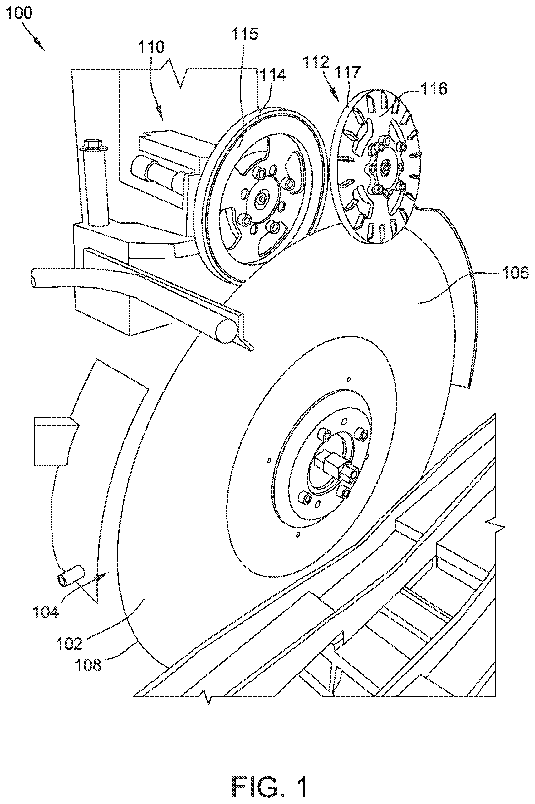 Patent US12479065 Figure 1 – Closed loop control system for blade sharpening
