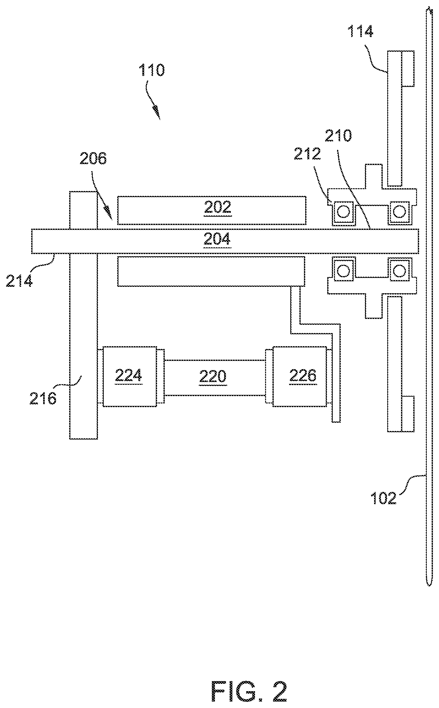 Patent US12479065 Figure 2 – Closed loop control system for blade sharpening