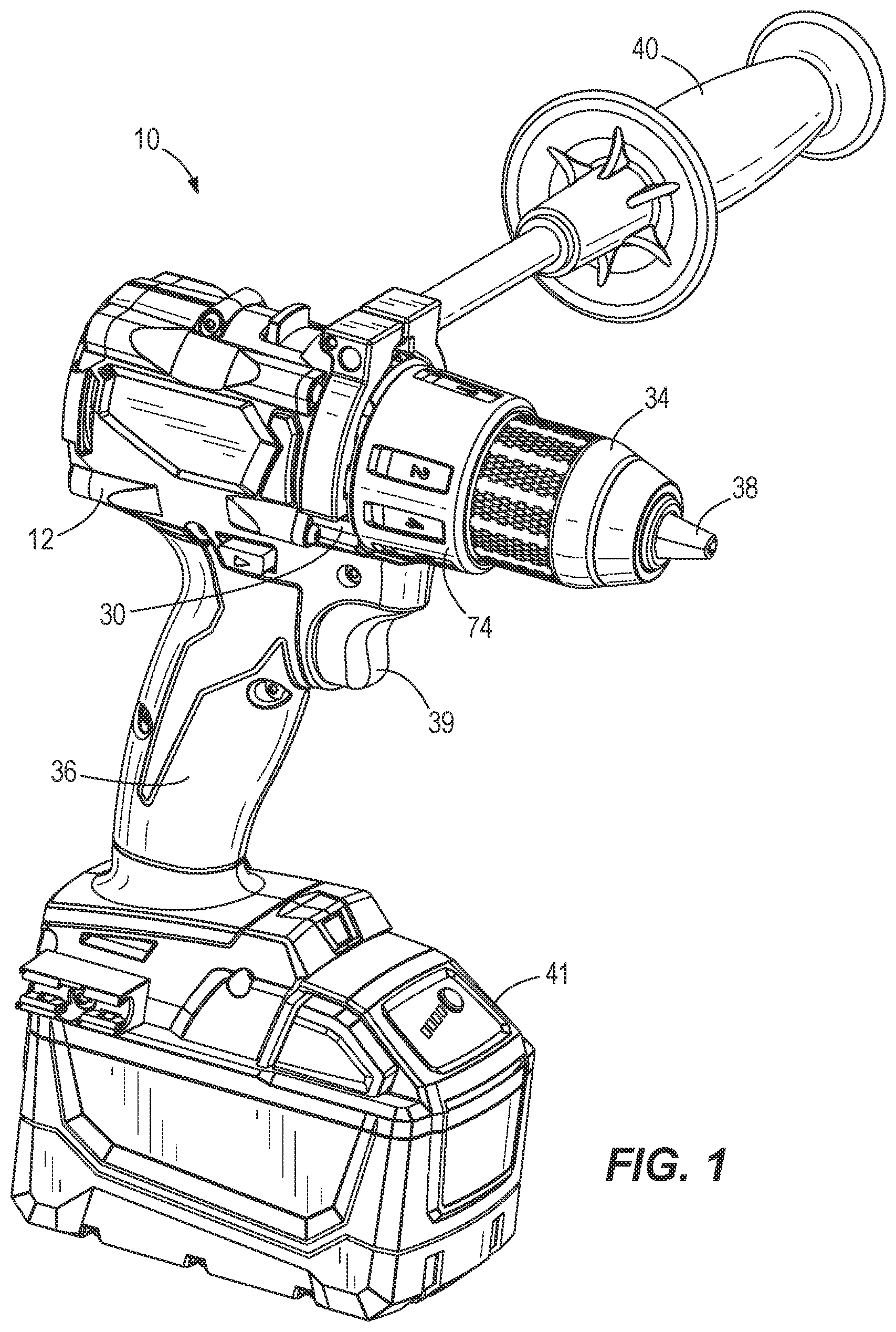 Patent US12479076 Figure 1 – Bulk metallic glass components for a power tool