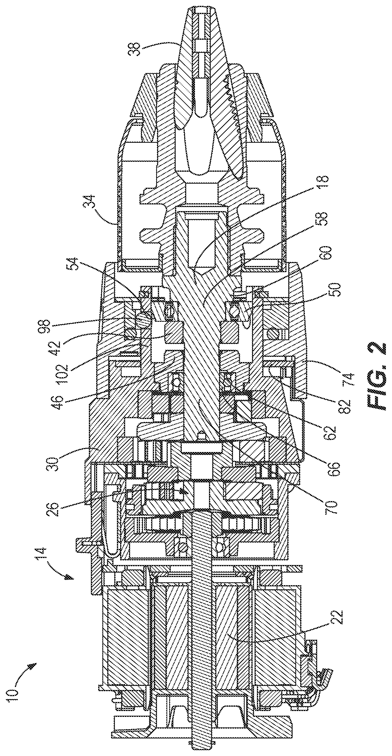 Patent US12479076 Figure 2 – Bulk metallic glass components for a power tool