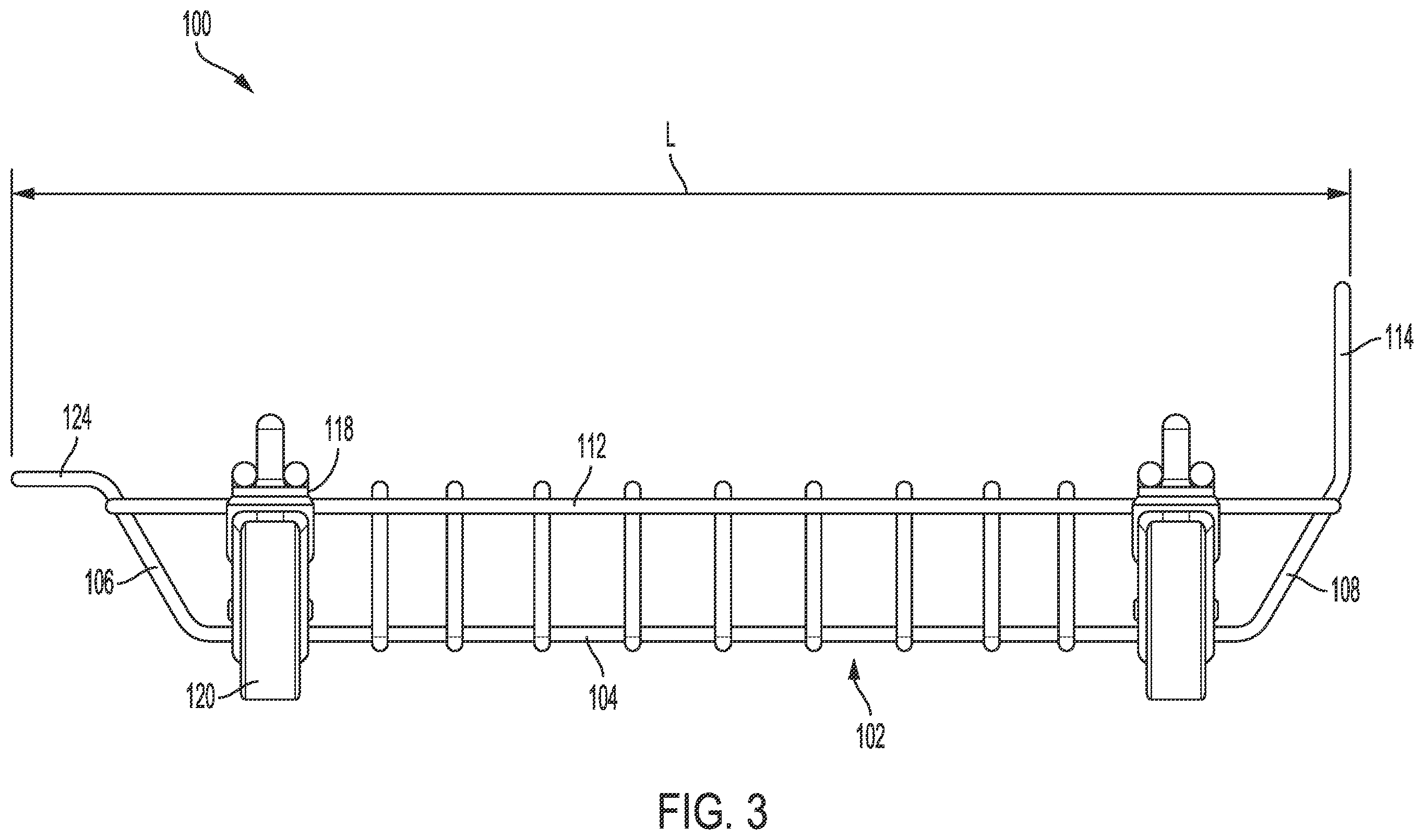 Patent US12479081 Figure 3 – Storage bin with retaining feature