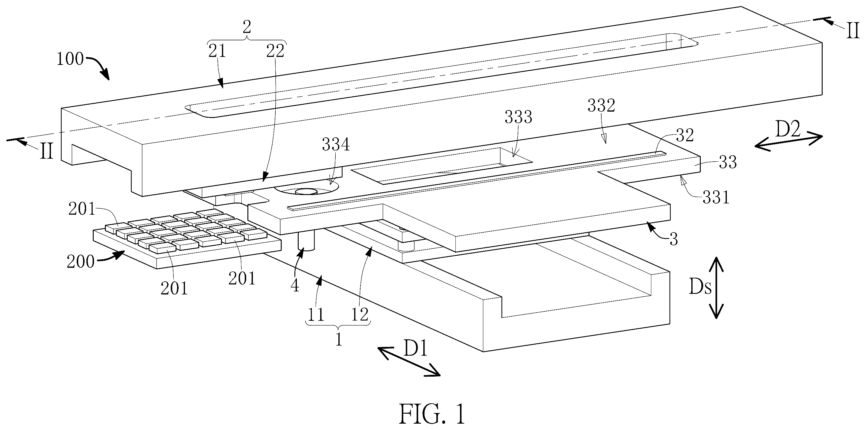 Patent US12479084 — Multi-axis operation apparatus in opposite arrangement — Figure 1