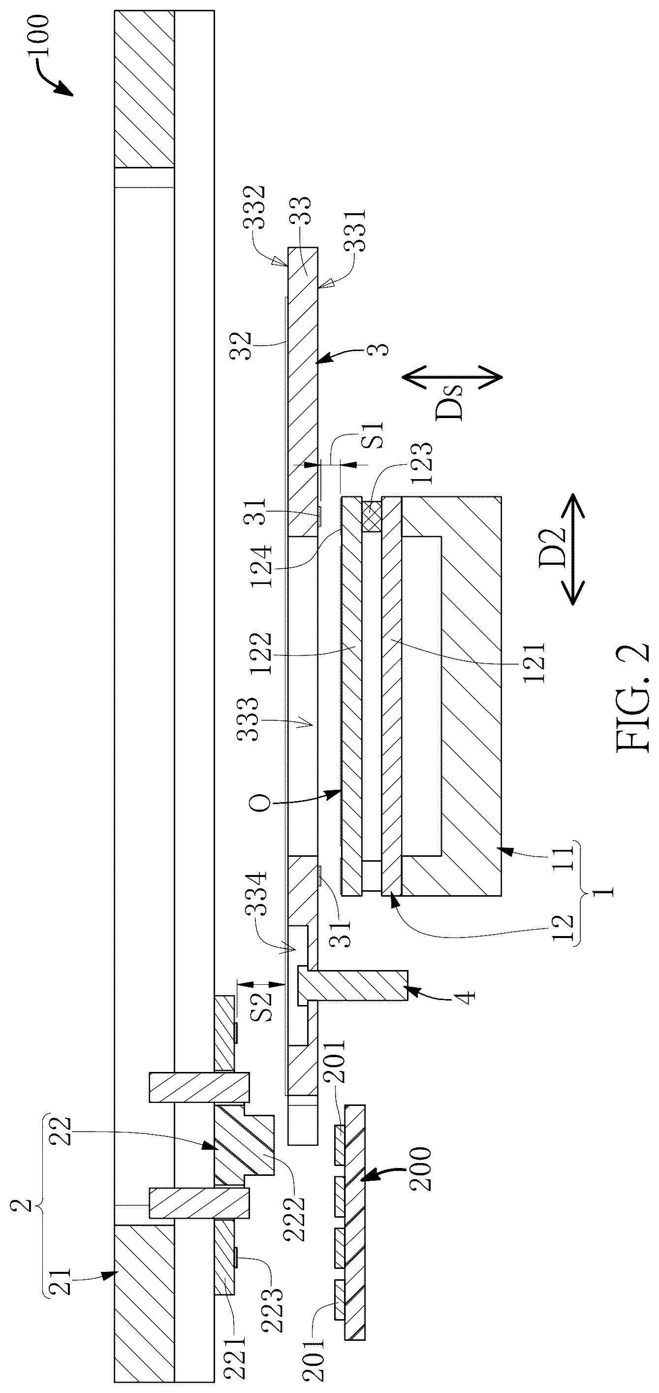 Patent US12479084 Figure 2 – Multi-axis operation apparatus in opposite arrangement