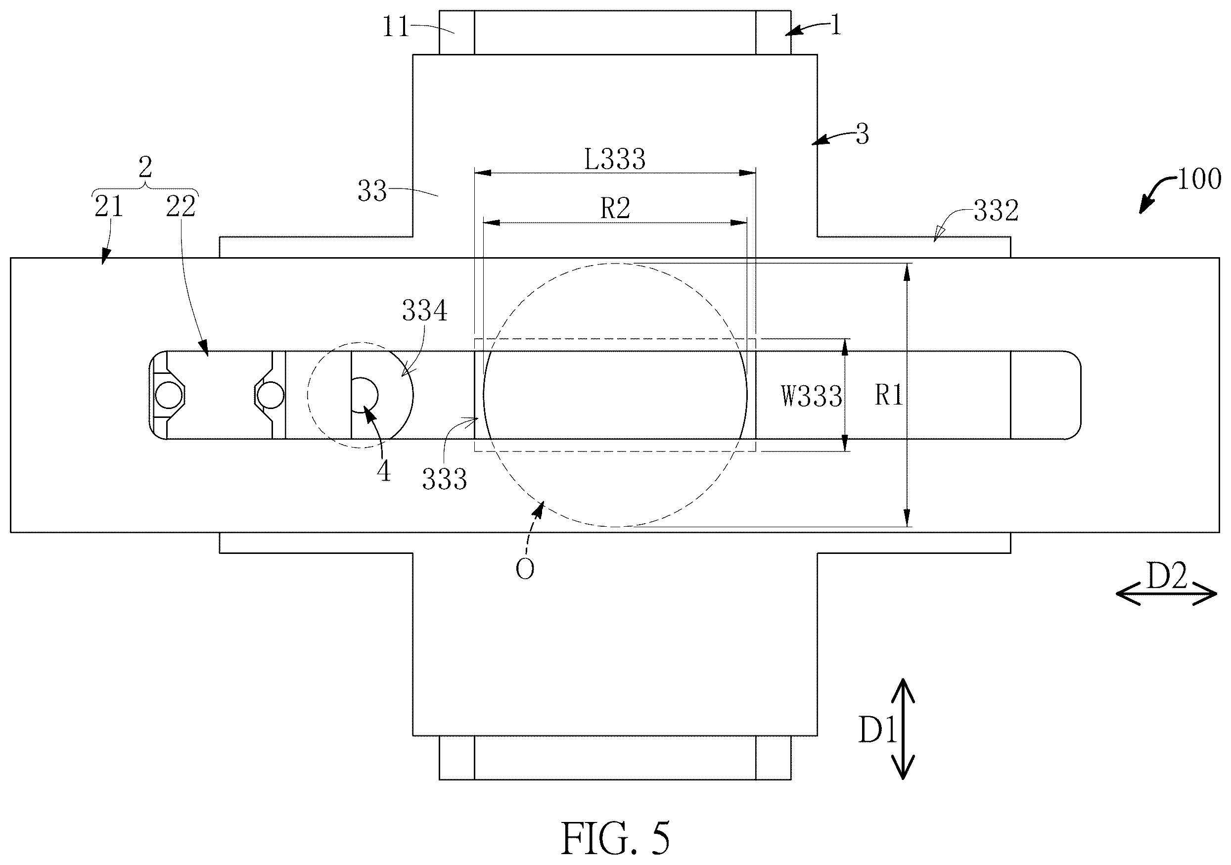Patent US12479084 Figure 5 – Multi-axis operation apparatus in opposite arrangement