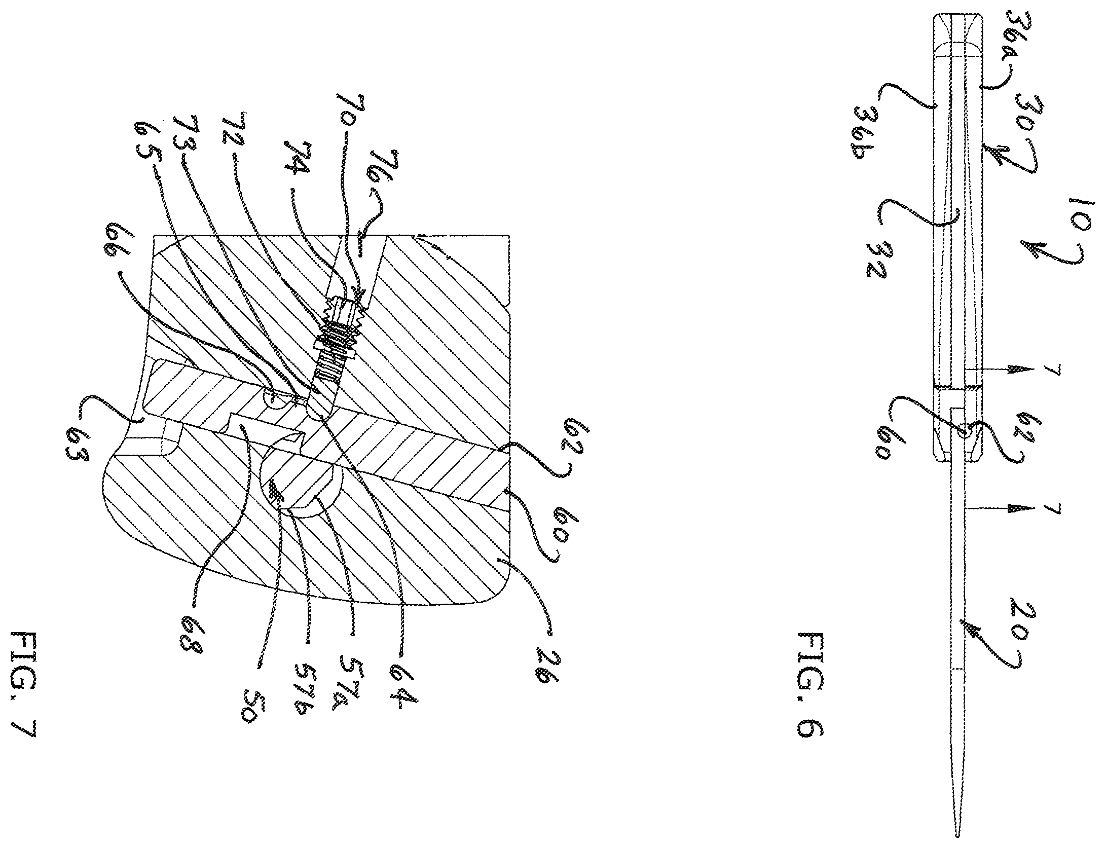 Patent US12479115 Figure 5 – Fixed blade folding knife assembly