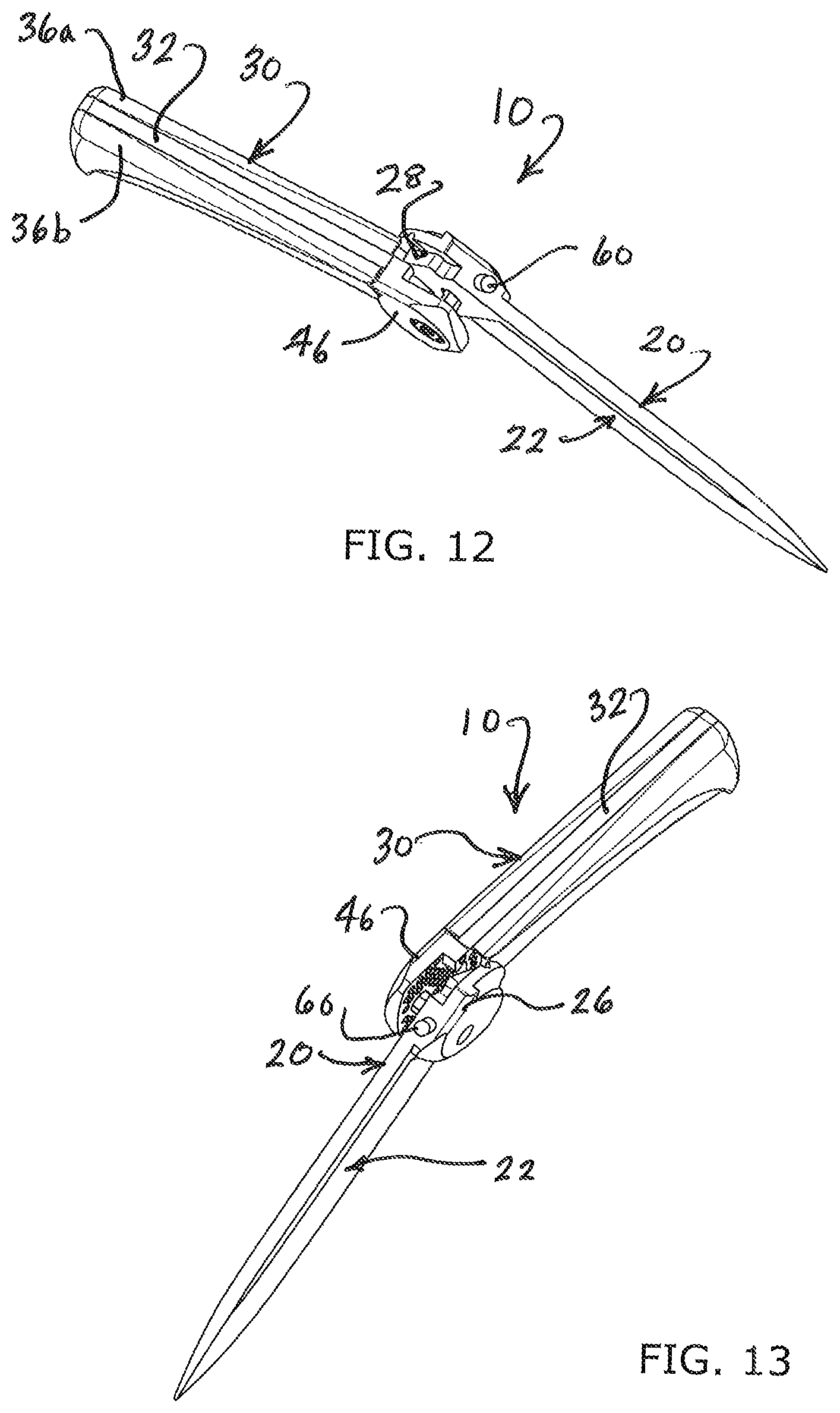 Patent US12479115 Figure 9 – Fixed blade folding knife assembly