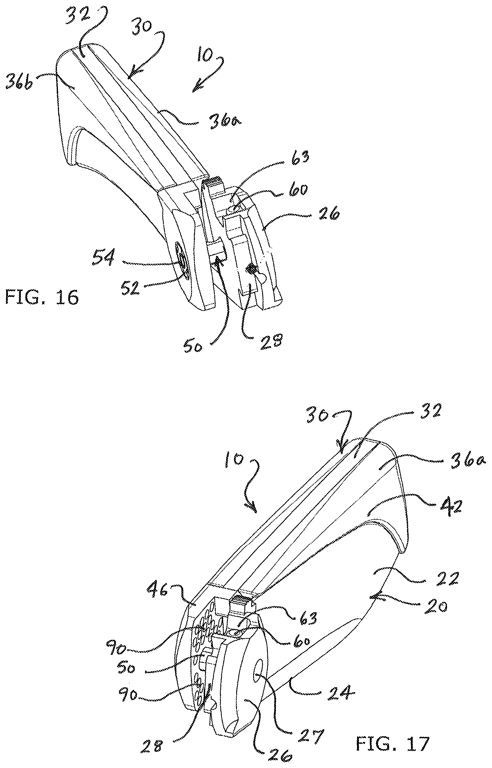 Patent US12479115 Figure 11 – Fixed blade folding knife assembly