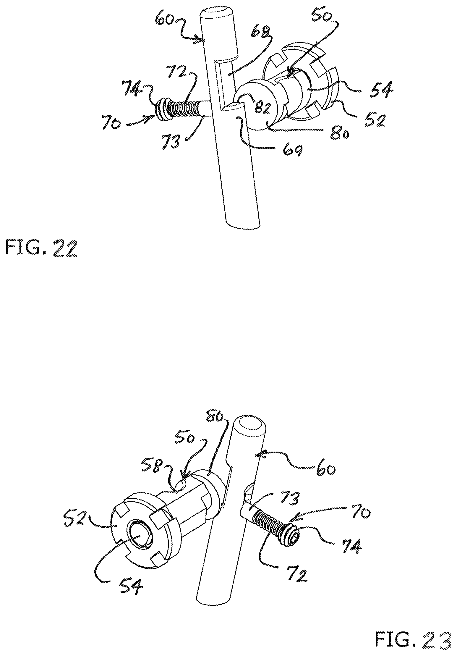 Patent US12479115 Figure 14 – Fixed blade folding knife assembly