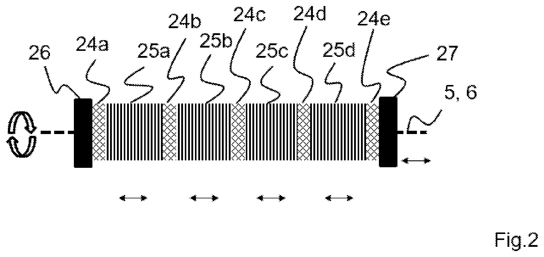 Patent US12479128 Figure 2 – Method for producing semiconductor wafers using a wire saw, wire saw, and semiconductor wafers made of monocrystalline silicon