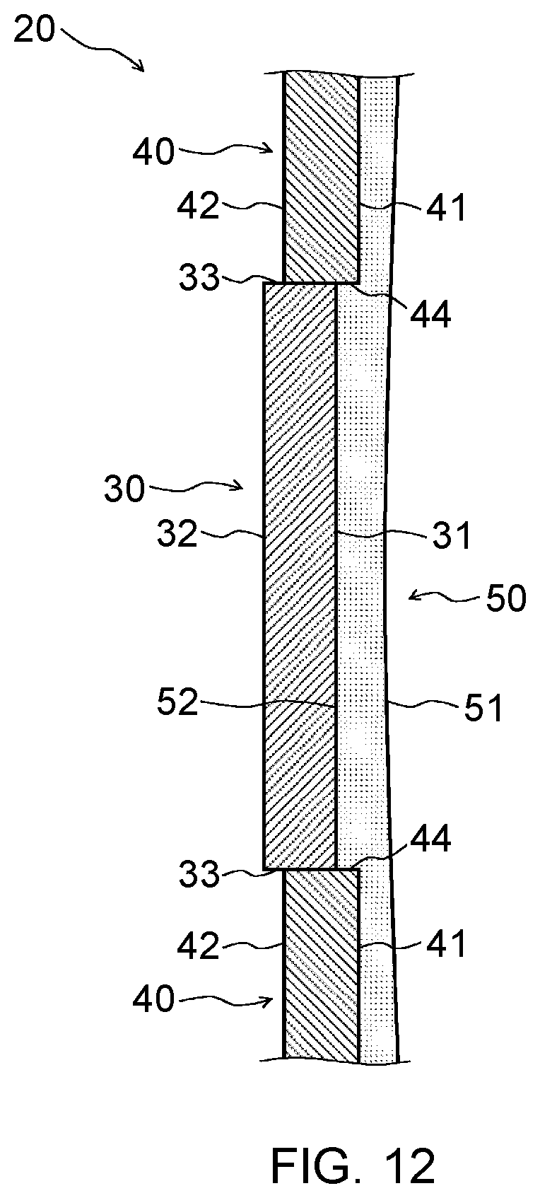 Patent US12479139 Figure 9 – Display device, manufacturing method thereof, and instrument panel comprising display device