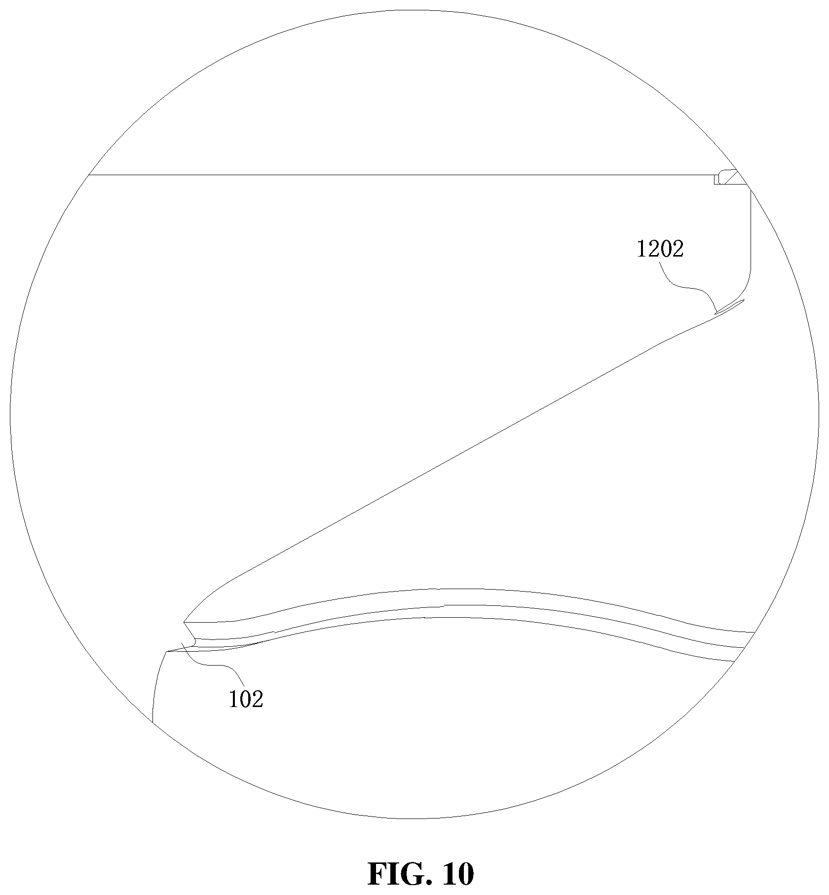 Patent US12479150 Figure 9 – Bottle blowing mold, bottle blowing machine and plastic bottle