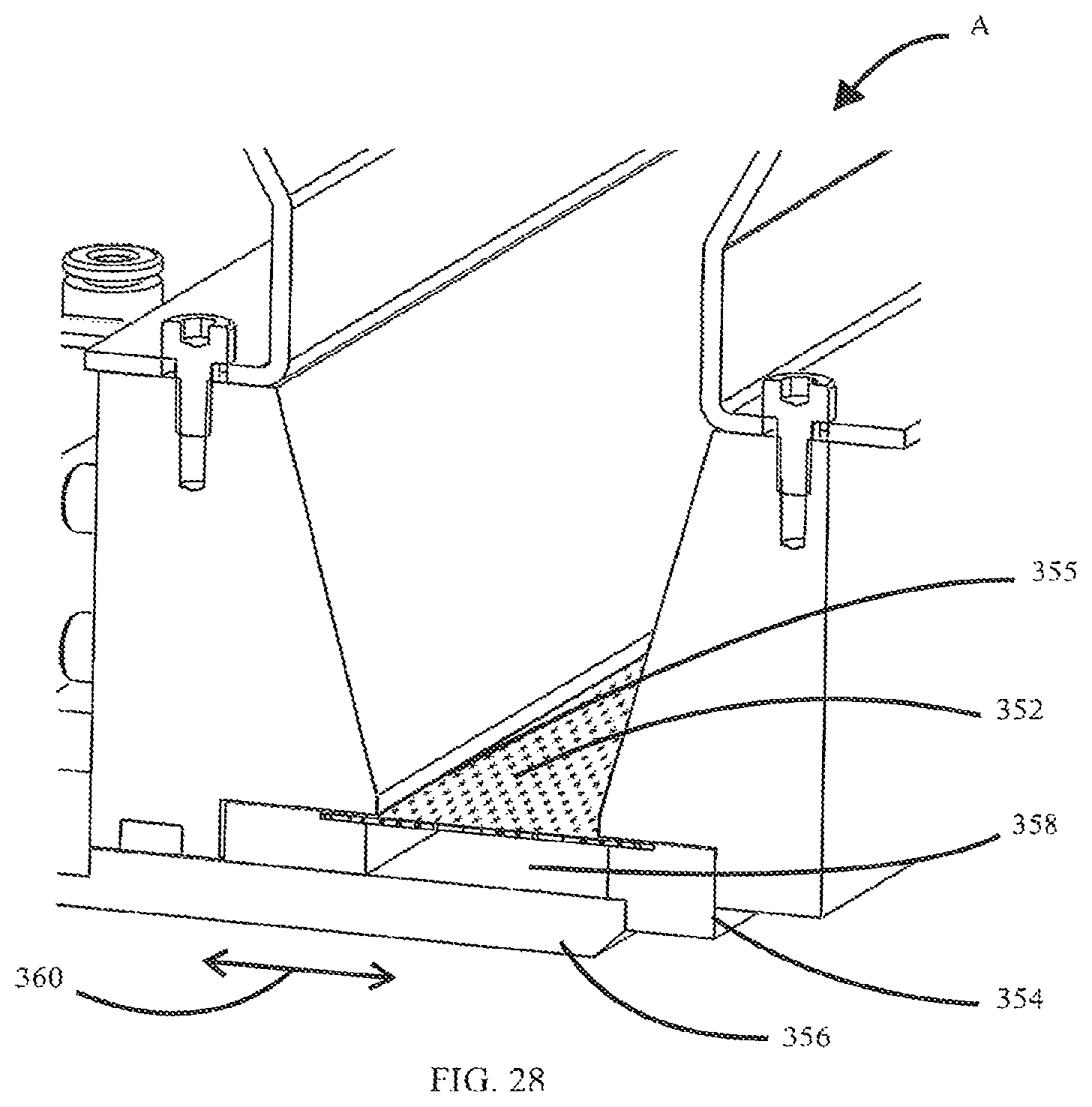 Patent US12479155 Figure 18 – Powder distribution system for three-dimensional printer