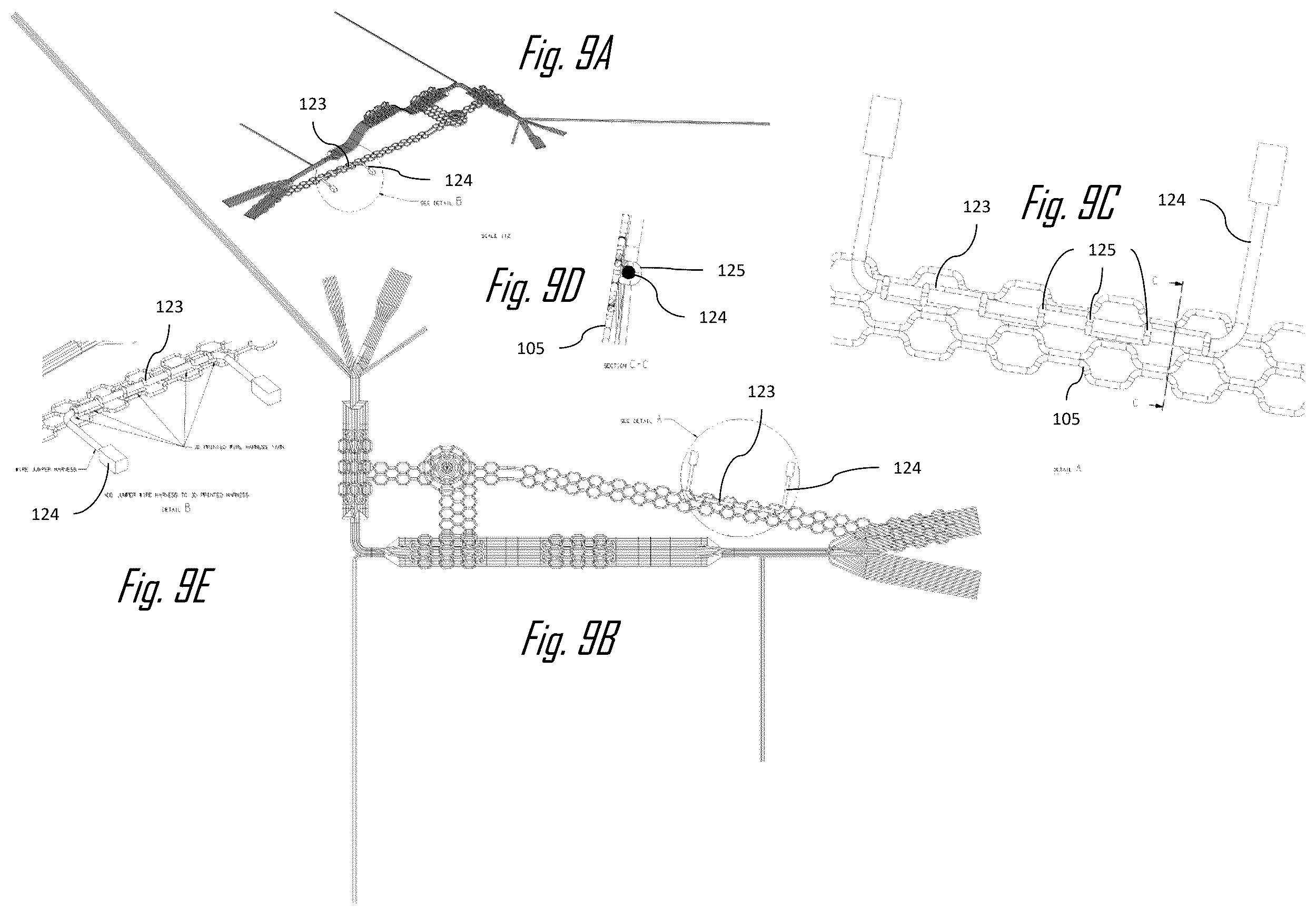Patent US12479156 Figure 9 – Electrical wiring harness assembly and process for manufacturing same