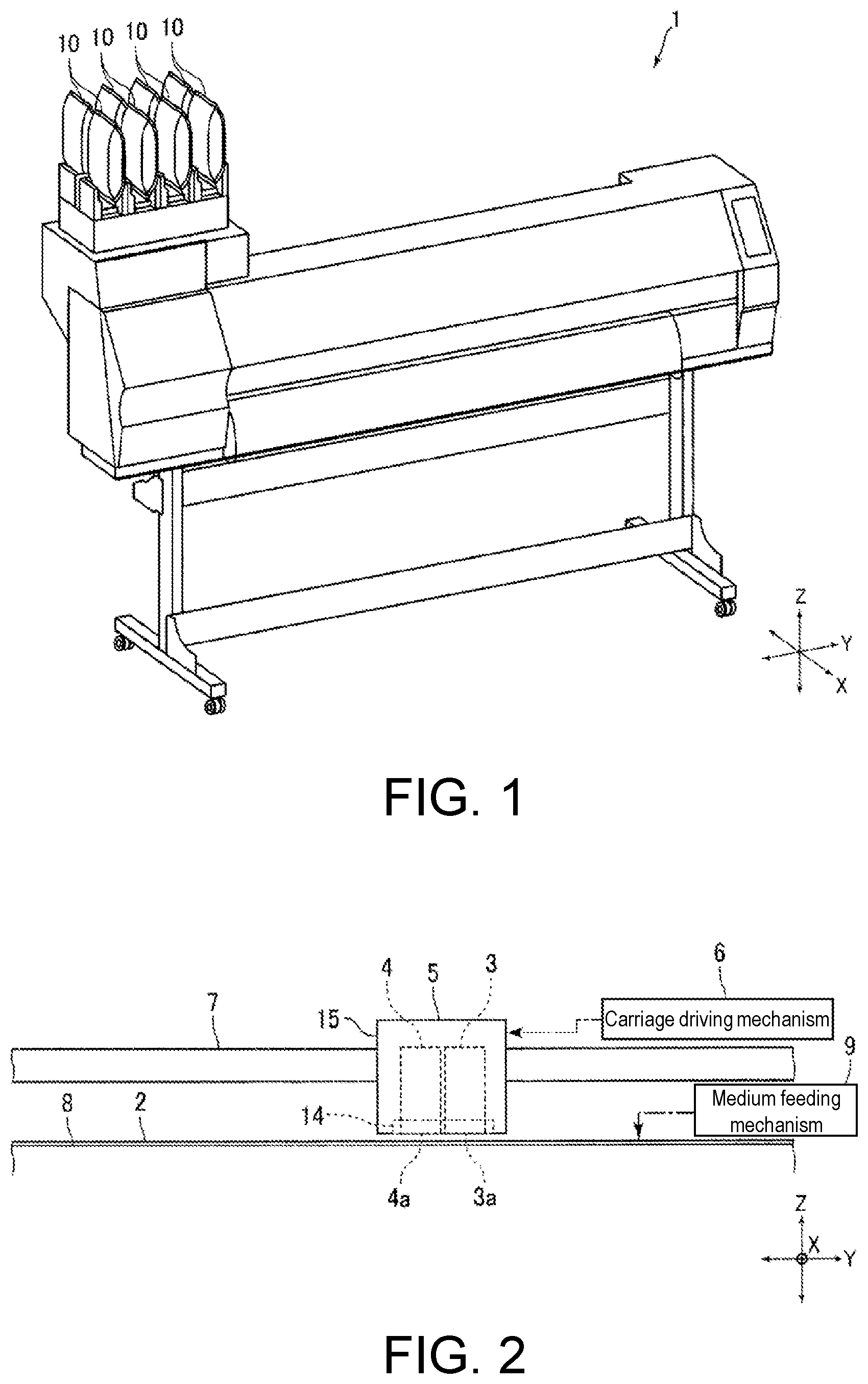 Patent US12479159 Figure 1 – Head unit and inkjet printer