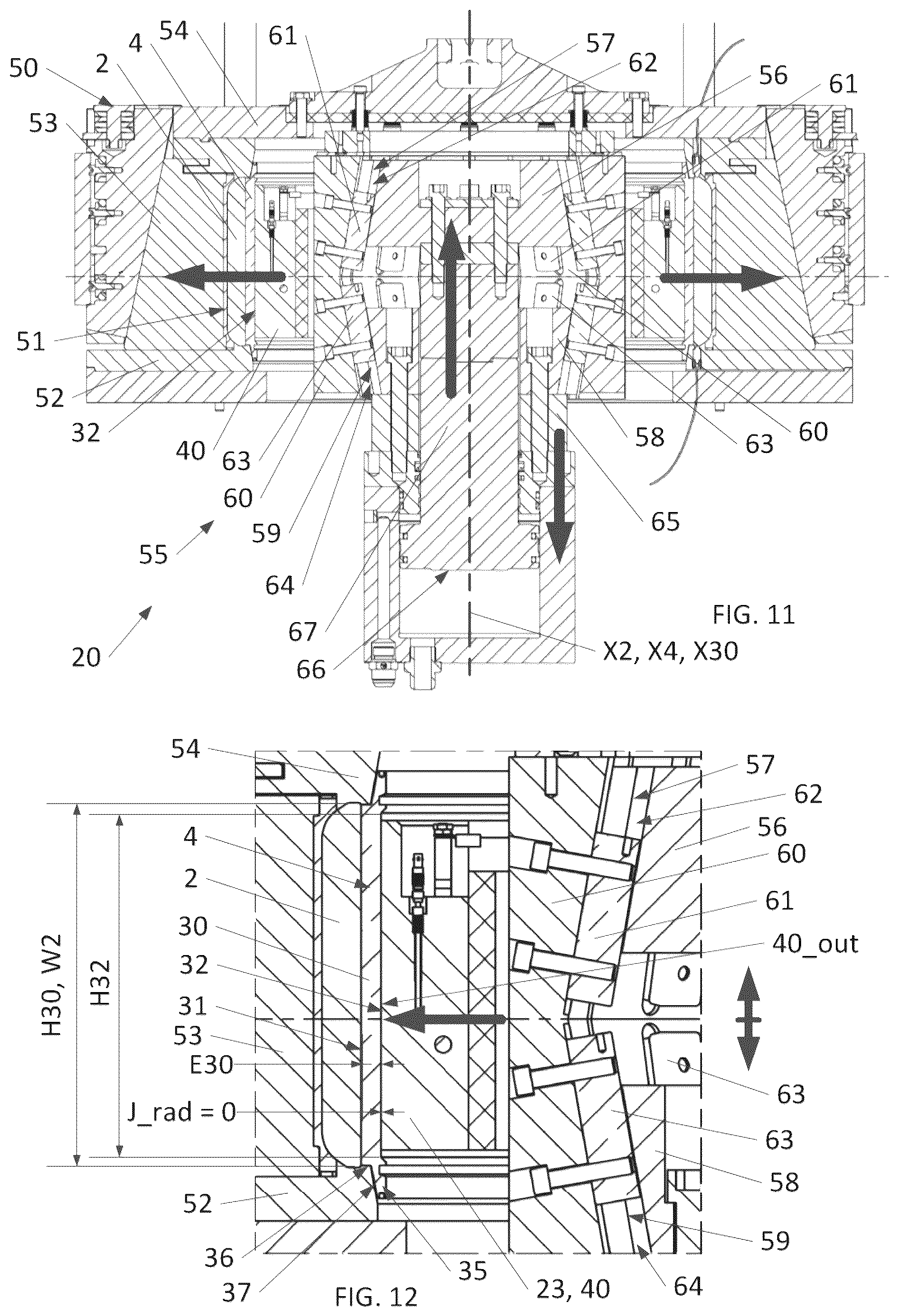 Patent US12479177 Figure 7 – Facility and method for manufacturing an annular tire on a lightweight monolithic core