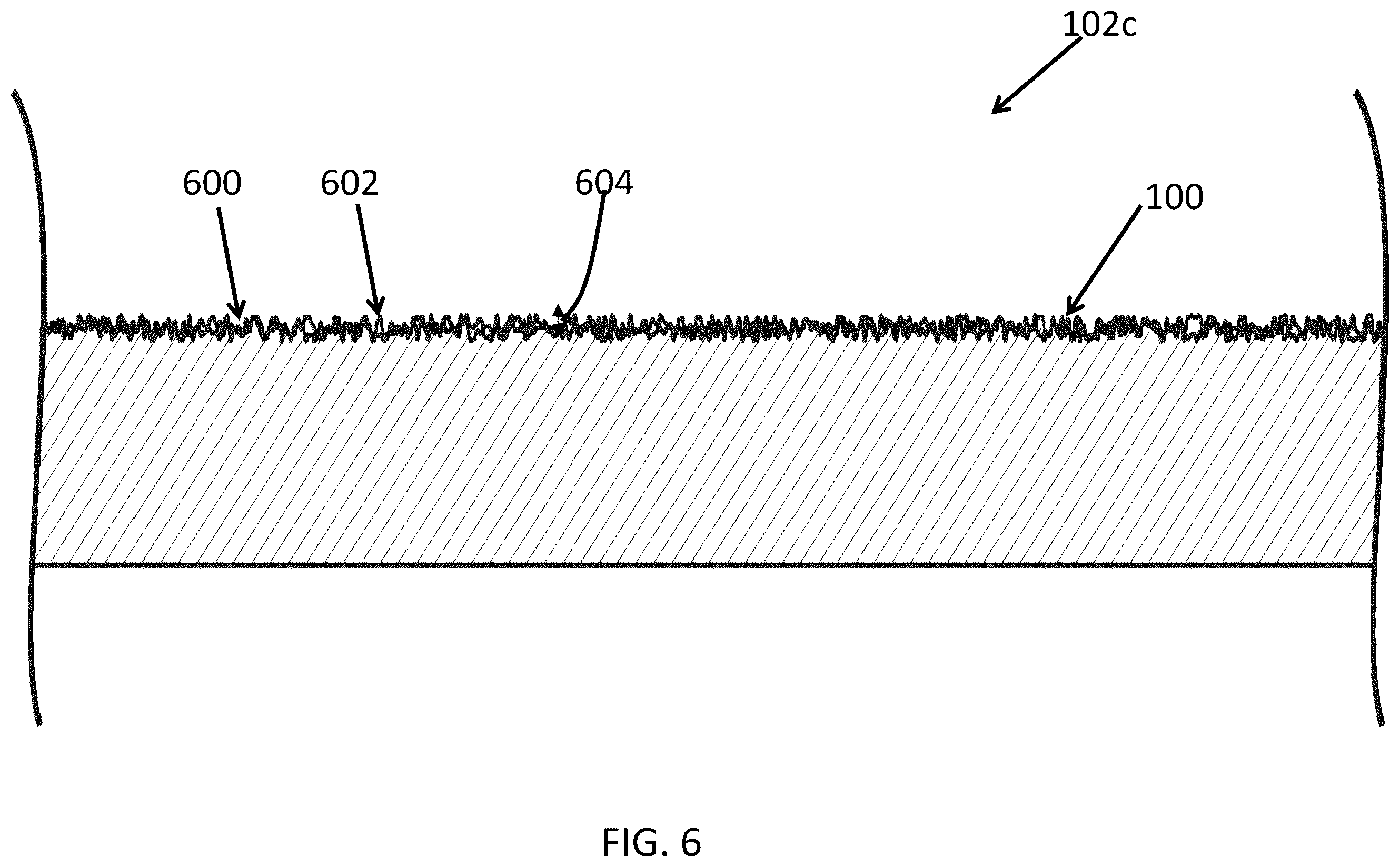 Patent US12479178 Figure 5 – Pneumatic tire with a textured surface, method of manufacturing, and textured mold