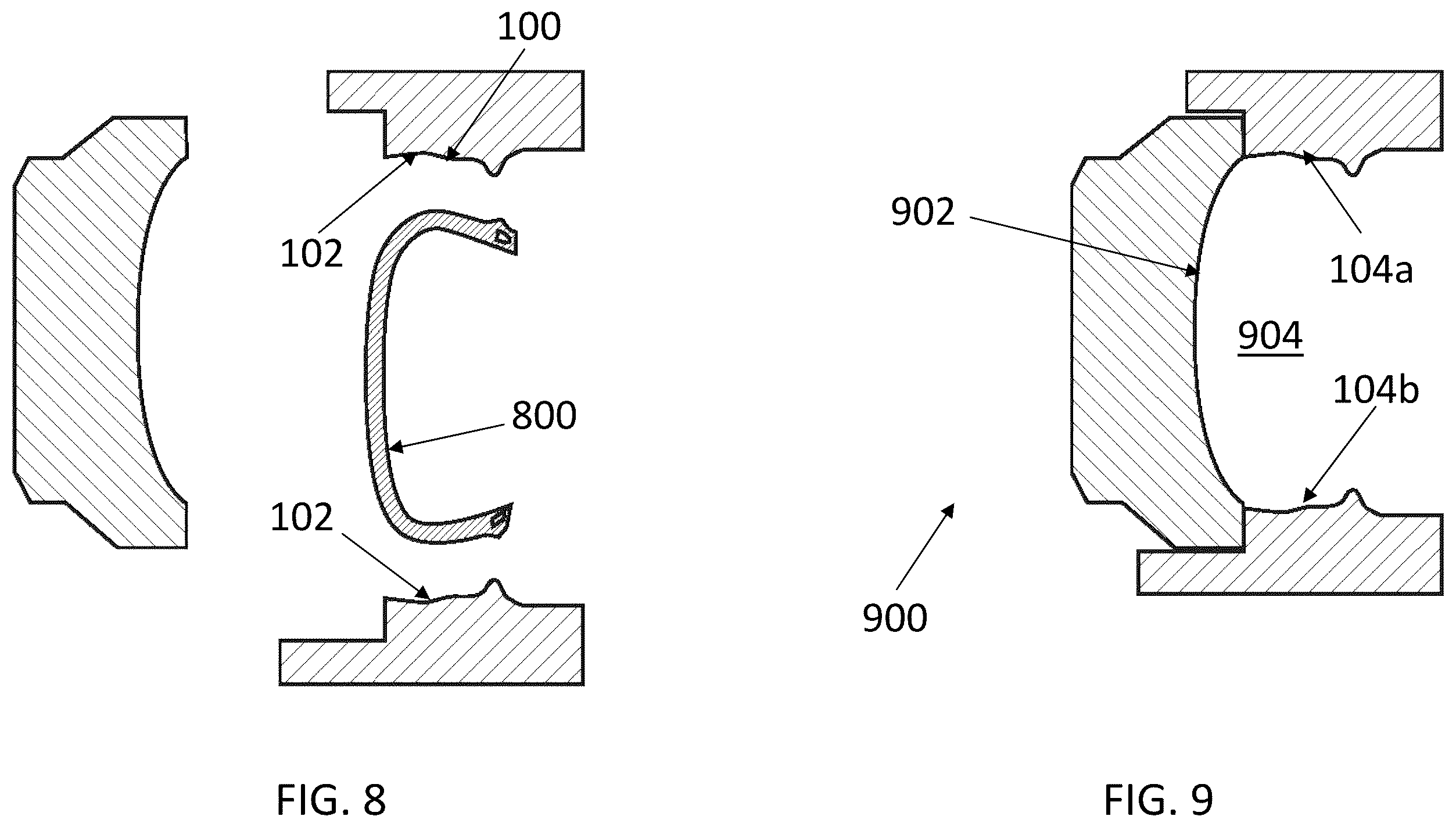 Patent US12479178 Figure 7 – Pneumatic tire with a textured surface, method of manufacturing, and textured mold